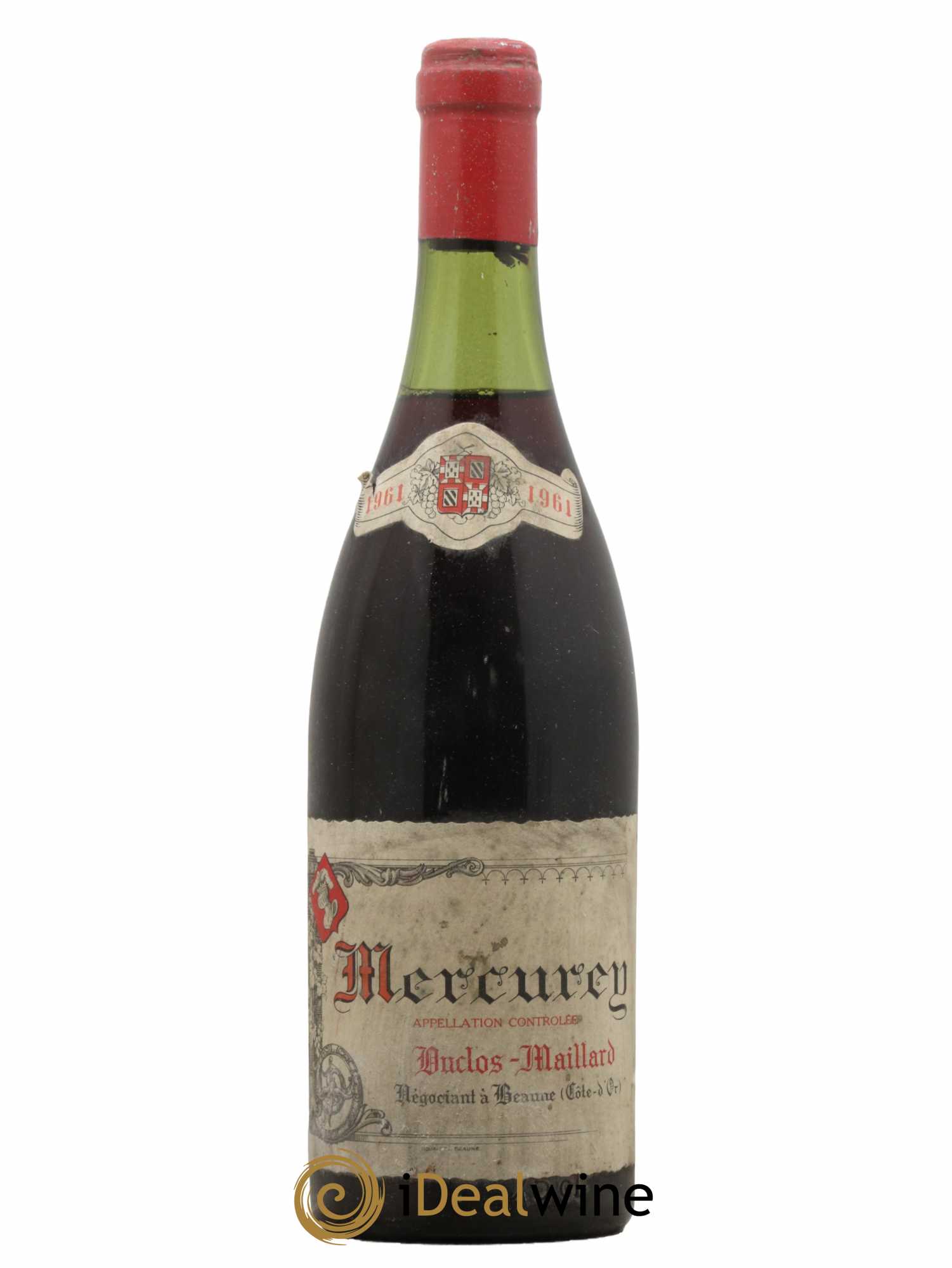 Mercurey Domaine Duclos Maillard 1961 - Lot de 1 bouteille - 0