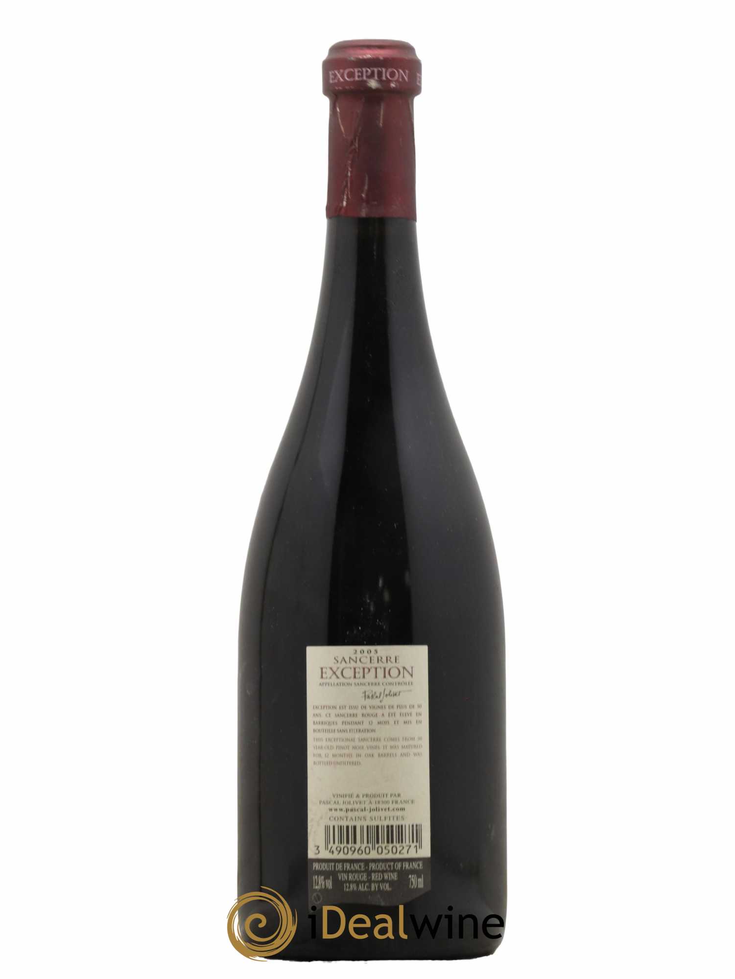 Sancerre Exception Domaine Pascal Jolivet 2005 - Posten von 1 Flasche - 1