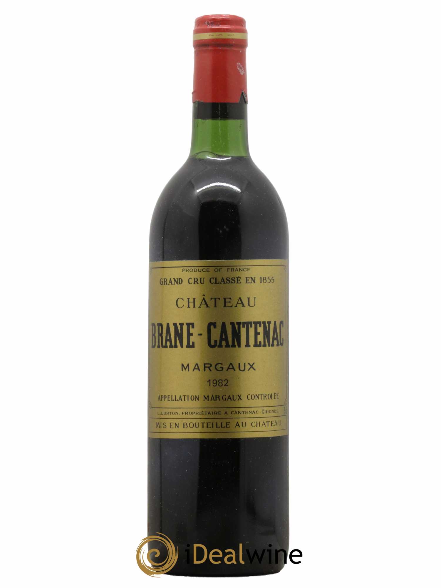 Château Brane Cantenac 2ème Grand Cru Classé 1982 - Lot de 1 bouteille - 0
