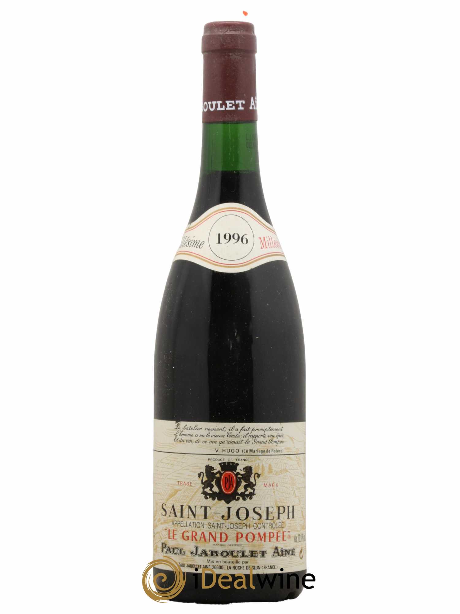 Saint-Joseph Le Grand Pompée Paul Jaboulet Ainé 1996 - Lot de 1 bouteille - 0