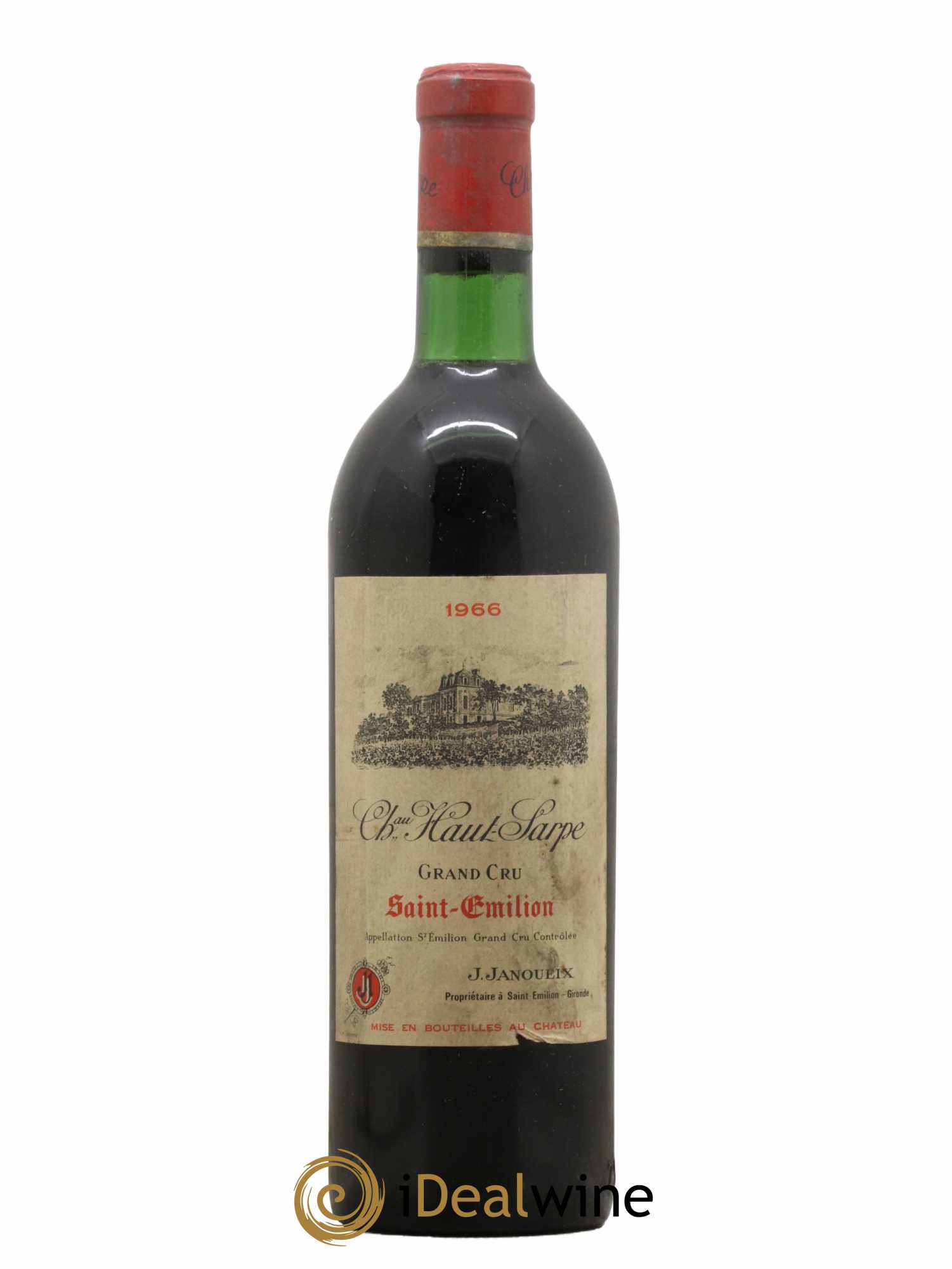 Château Haut Sarpe Grand Cru Classé 1966 - Lot de 1 bouteille - 0