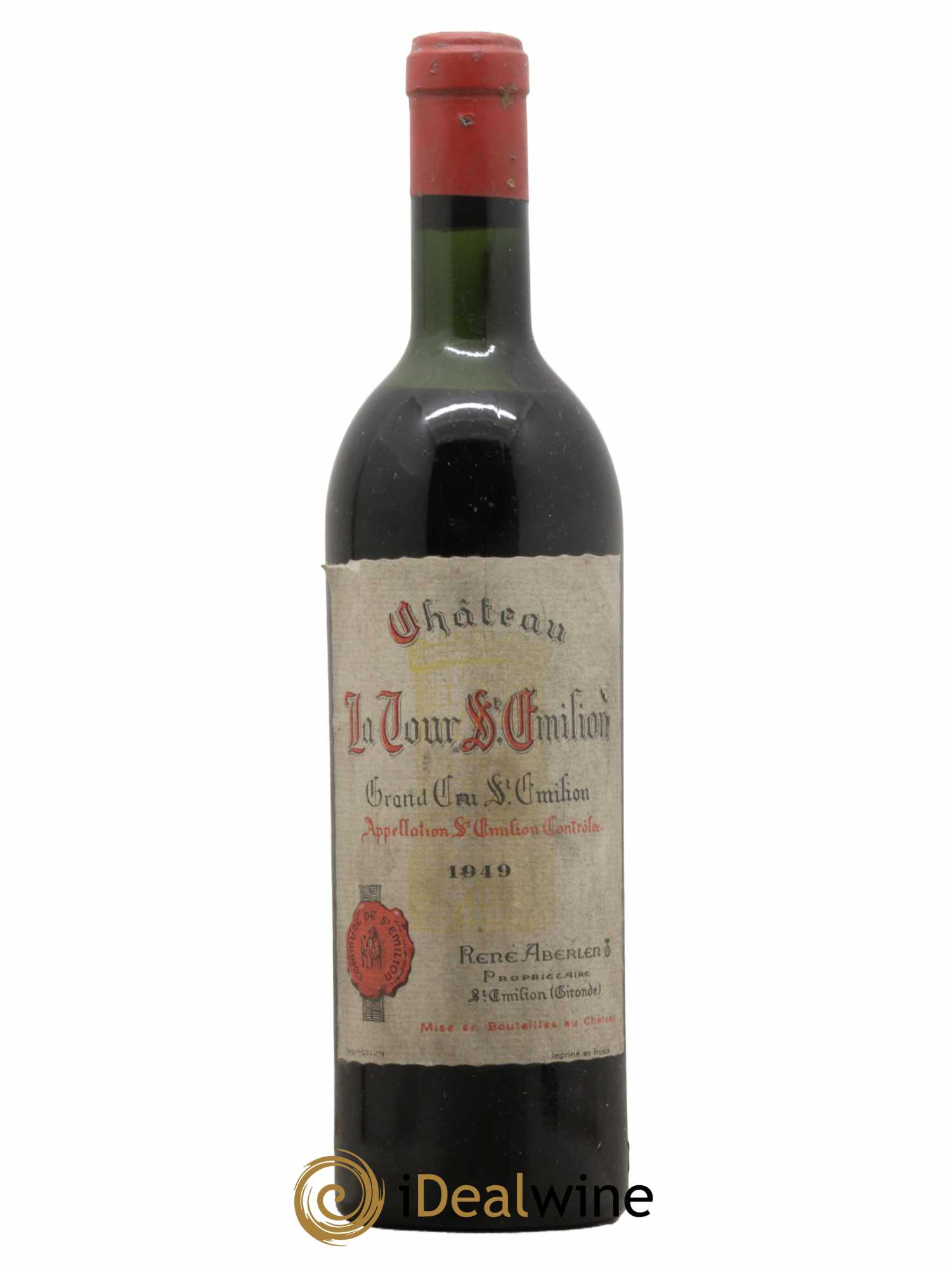Saint-Émilion Grand Cru Château La Tour 1949 - Lot de 1 bouteille - 0