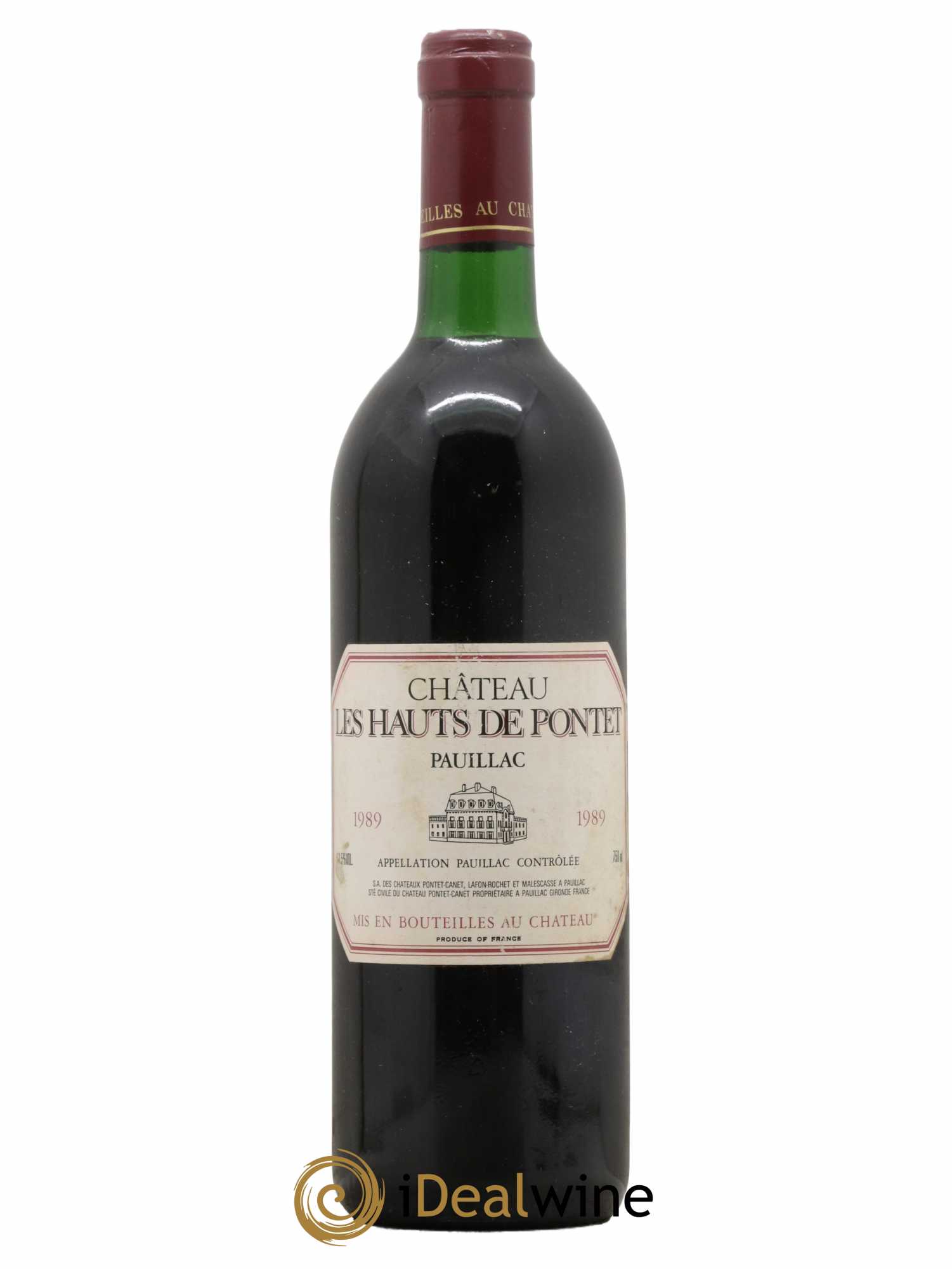 Les Hauts de Pontet-Canet Second Vin 1989 - Lot de 1 bouteille - 0