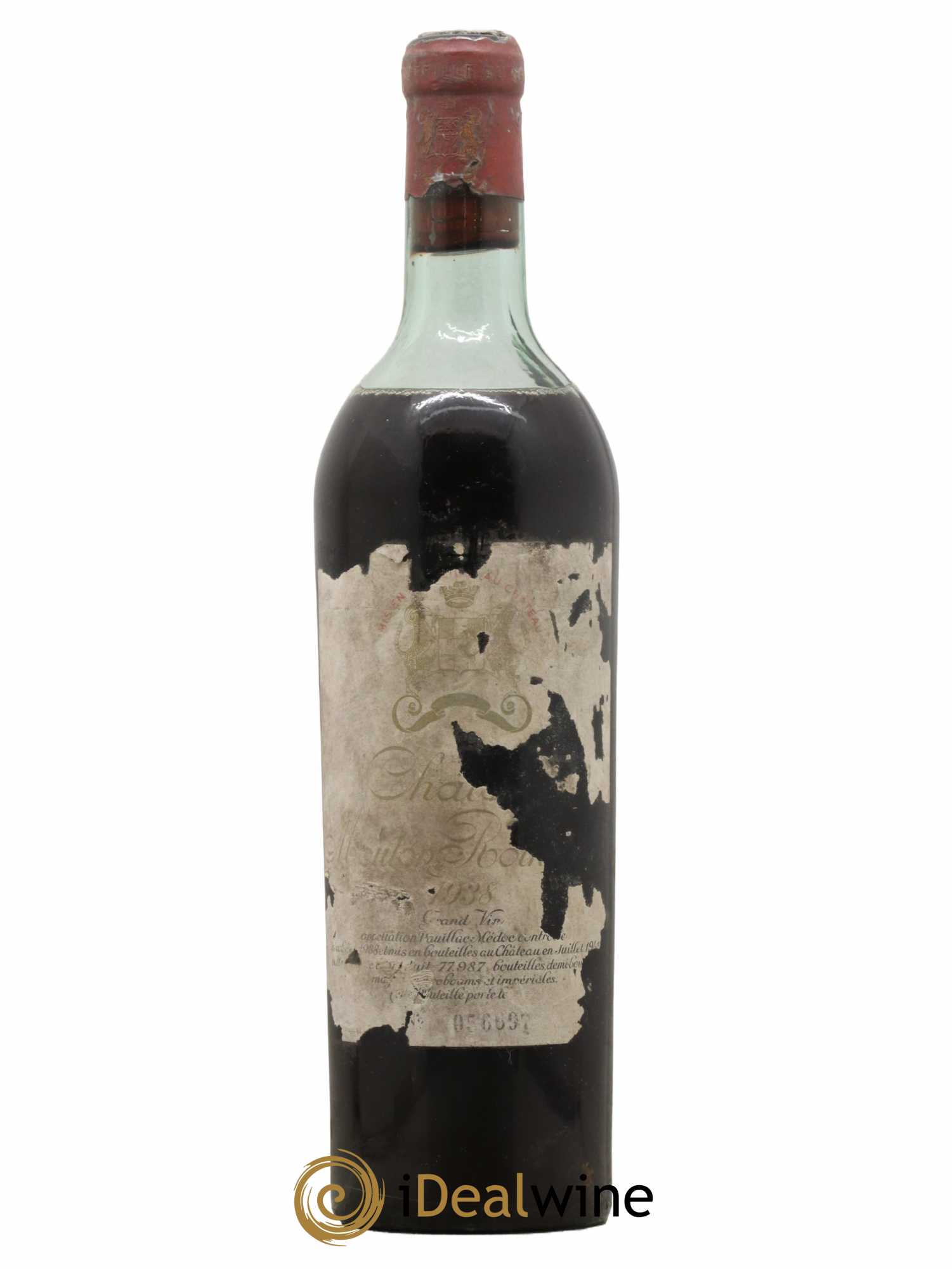 Château Mouton Rothschild 1er Grand Cru Classé 1938 - Lot of 1 bottle - 0