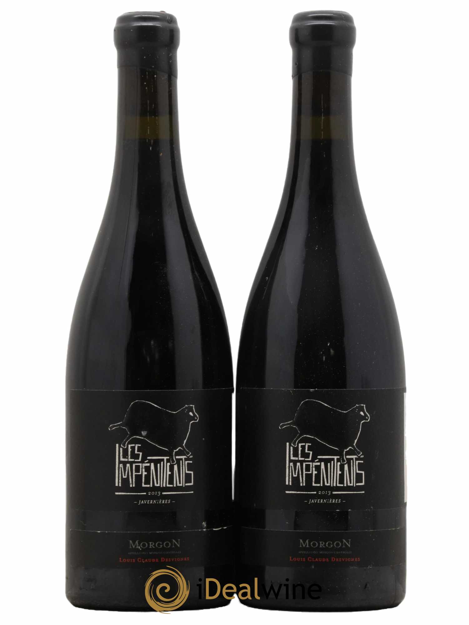 Morgon Javernières Les Impénitents Louis-Claude Desvignes 2013 - Lot de 2 bouteilles - 0