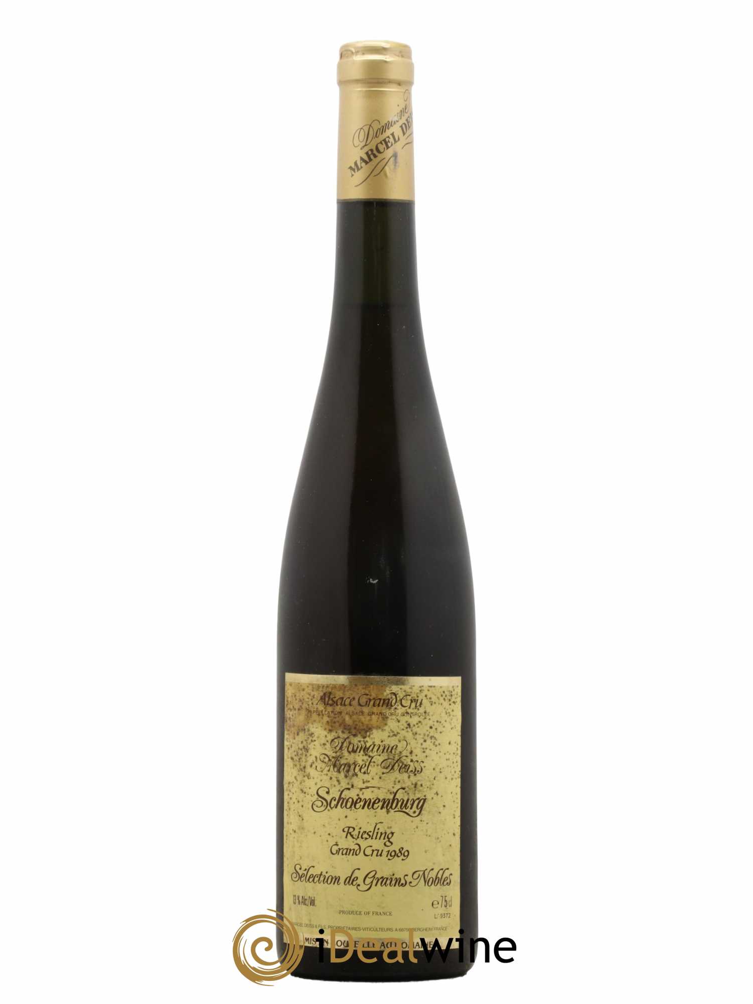 Alsace Riesling Sélection de Grains Nobles Grand Cru Schoenenbourg Marcel Deiss (Domaine) 1989 - Lotto di 1 bottiglia - 0