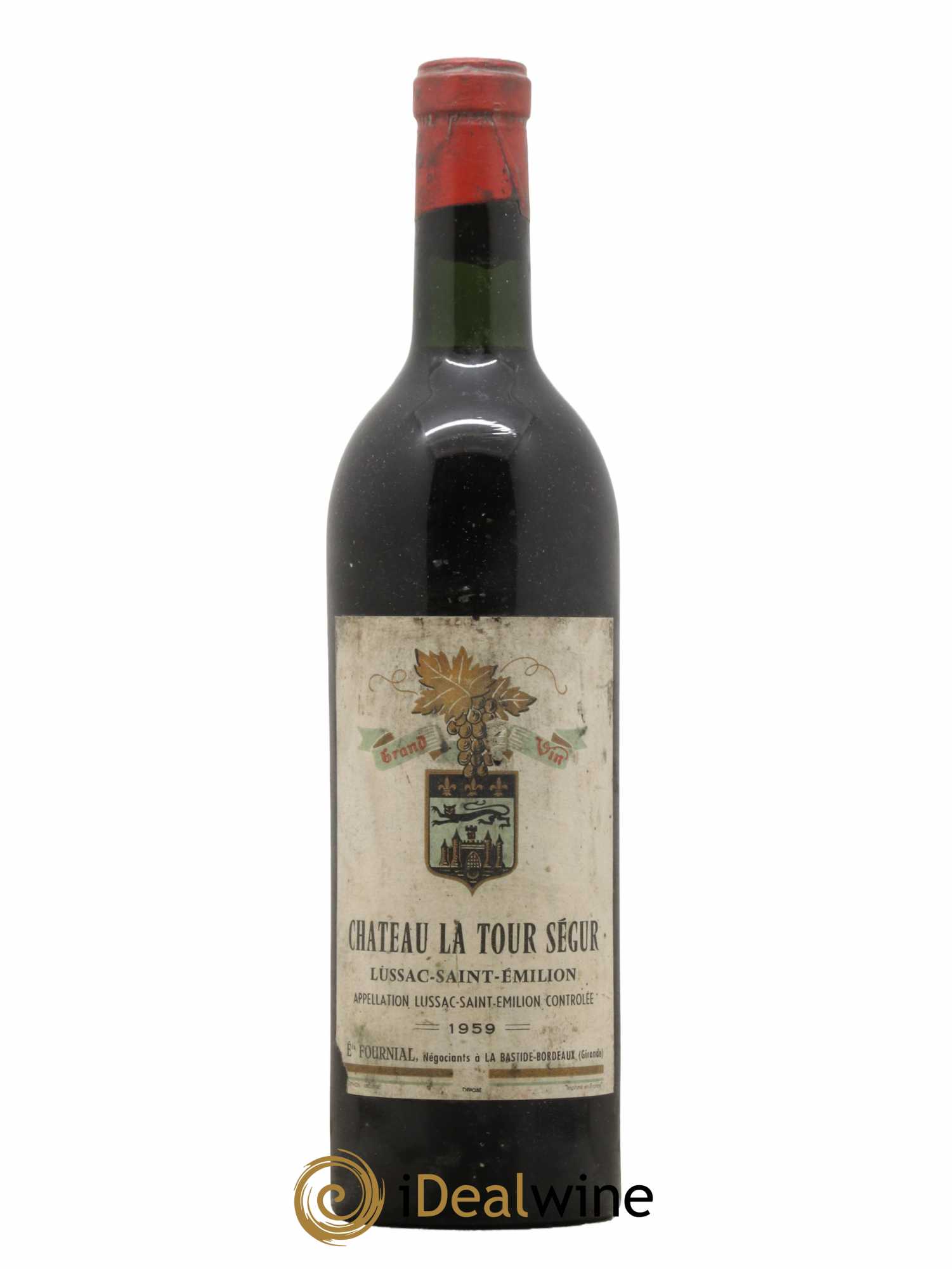 Lussac Saint-Émilion Château La Tour Segur 1959 - Lot de 1 bouteille - 0