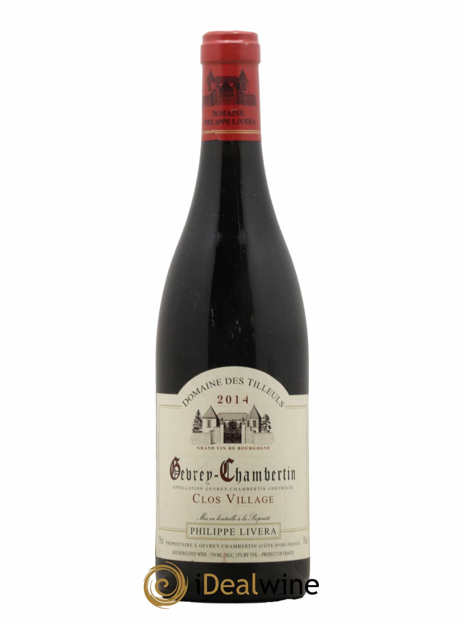 Gevrey-Chambertin Clos Village Tilleuls (Domaine des) - Philippe Livera 2014 - Lot de 1 bouteille - 0