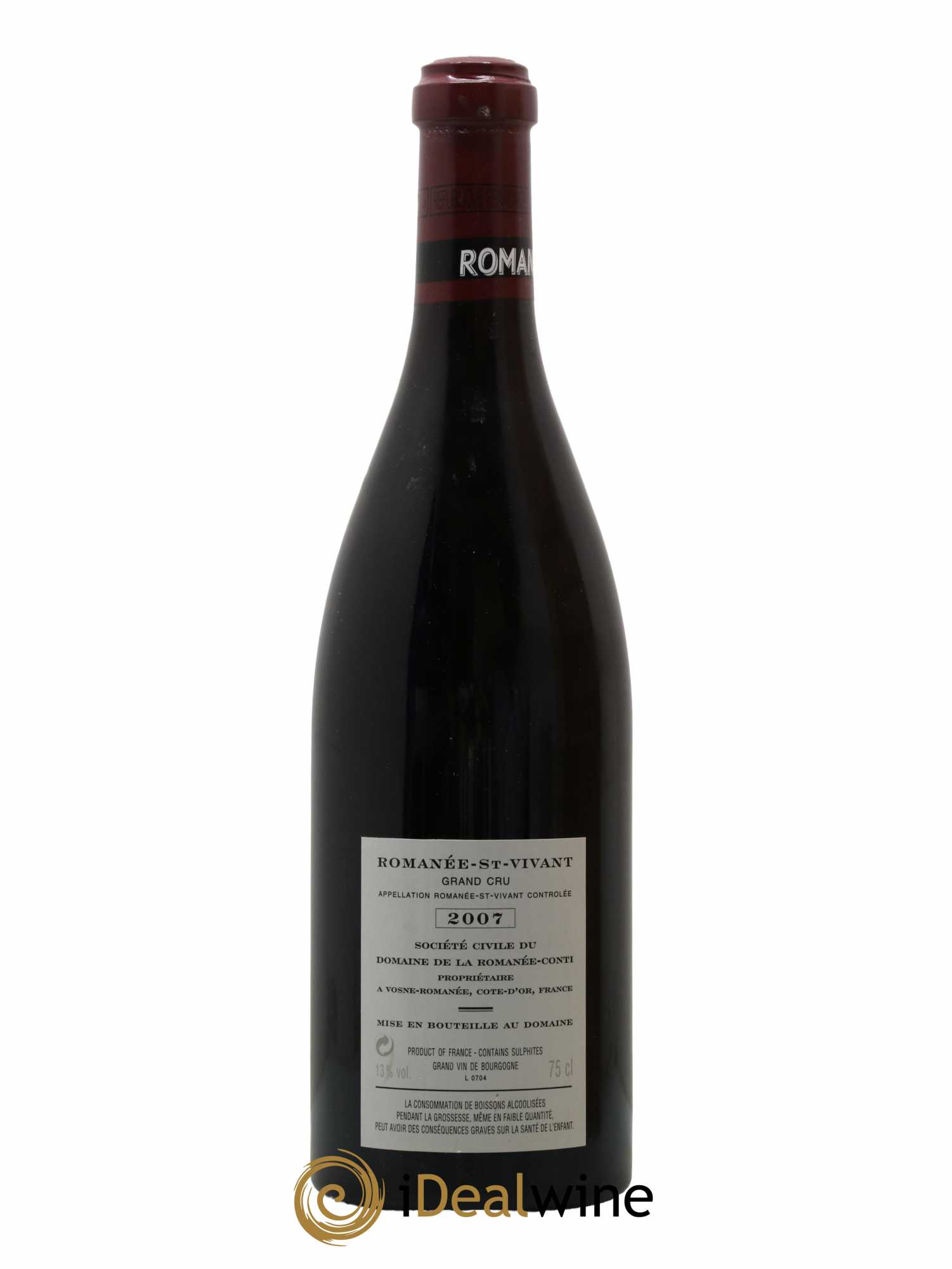 Romanée-Saint-Vivant Grand Cru Domaine de la Romanée-Conti 2007 - Lot de 1 bouteille - 2