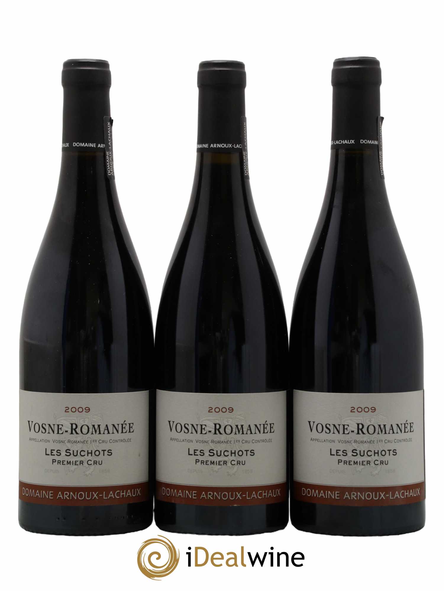 Vosne-Romanée 1er Cru Les Suchots Arnoux-Lachaux (Domaine) 2009 - Lot de 3 bouteilles - 0