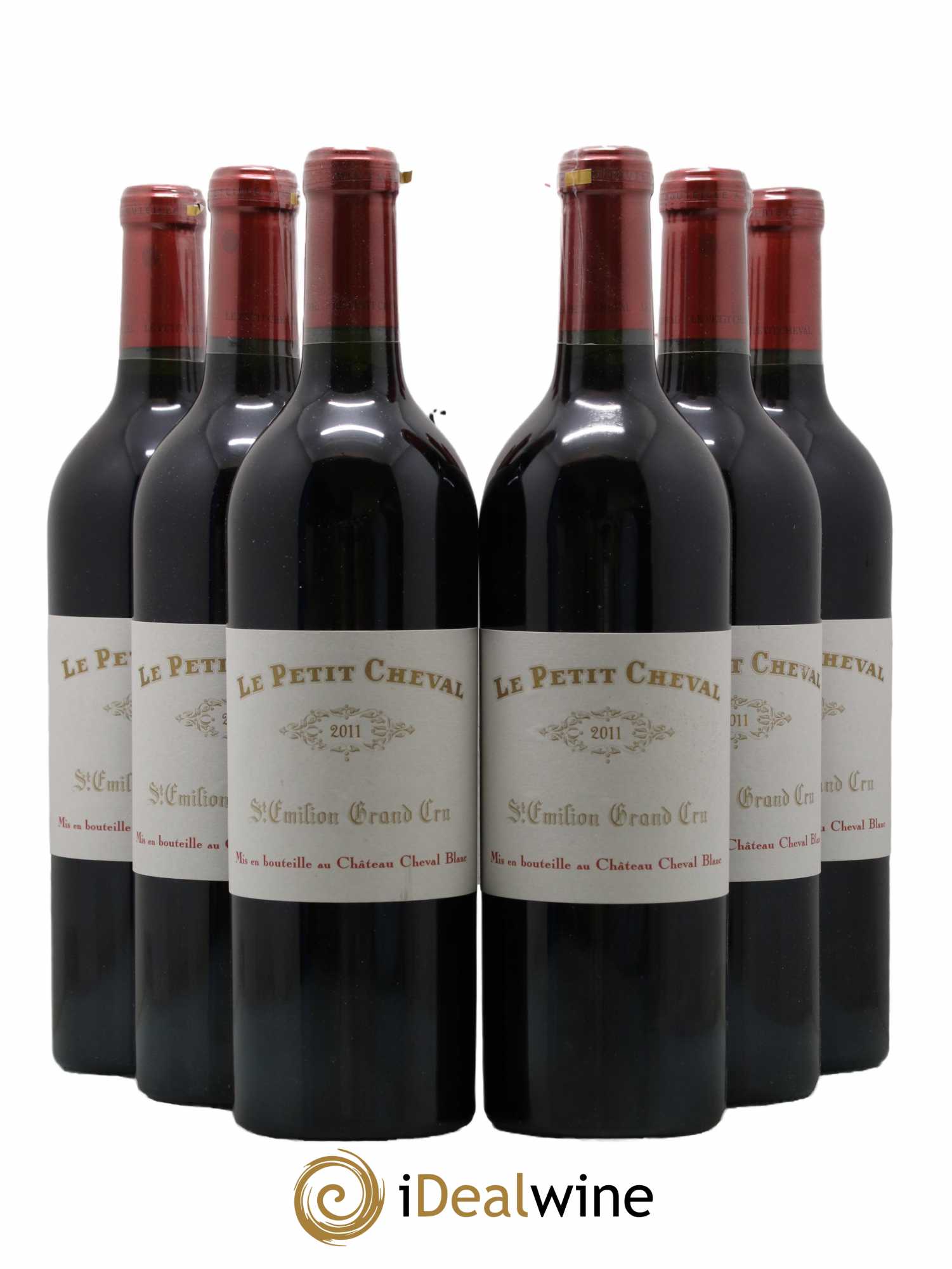 Le Petit Cheval Second Vin 2011 - Lot de 6 bouteilles - 0