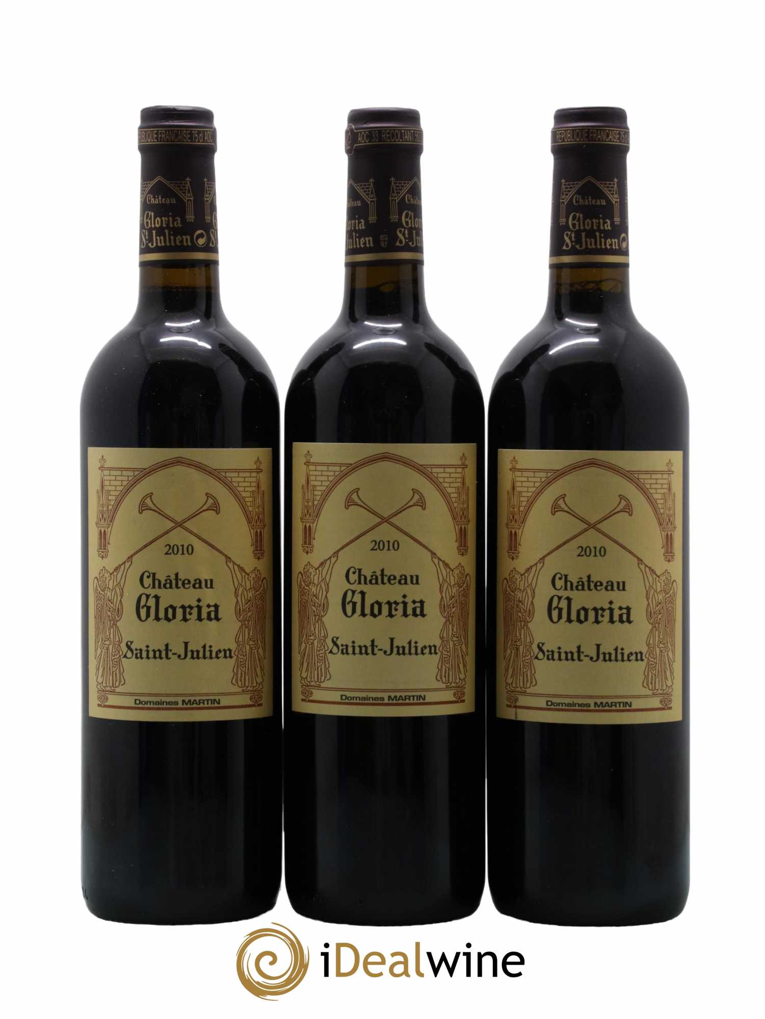 Château Gloria 2010 - Lot de 6 bouteilles - 1