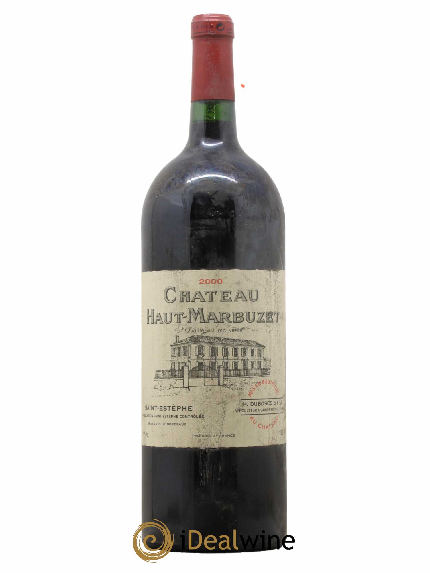 Château Haut Marbuzet 2000 - Lot de 1 magnum - 0