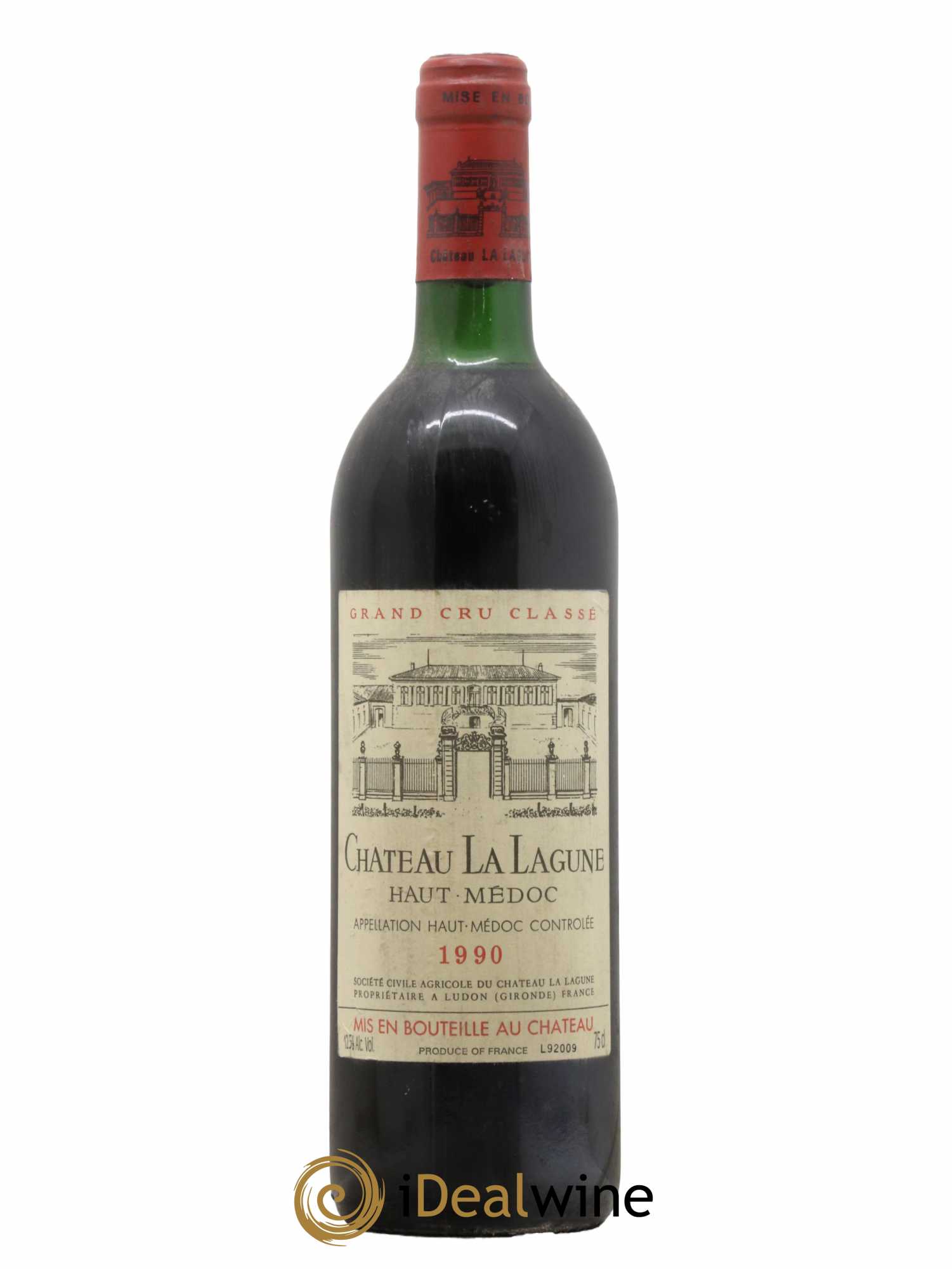 Château la Lagune 3ème Grand Cru Classé 1990 - Lot de 1 bouteille - 0