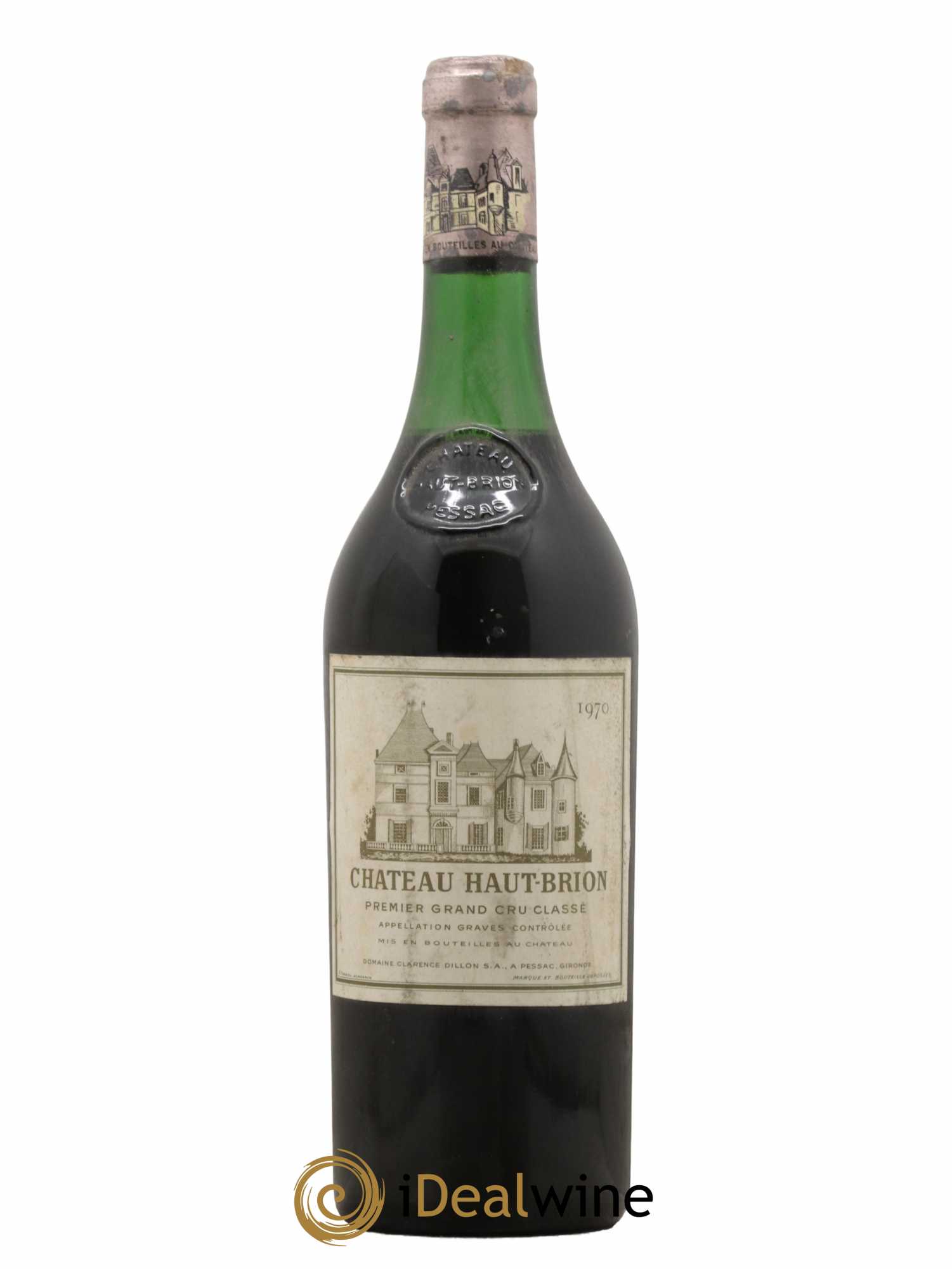 Château Haut Brion 1er Grand Cru Classé 1970 - Lot de 1 bouteille - 0