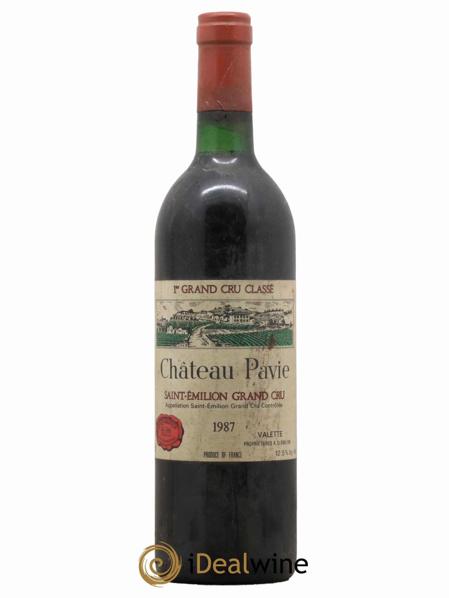 Château Pavie 1er Grand Cru Classé A 1987 - Lot de 1 bouteille - 0
