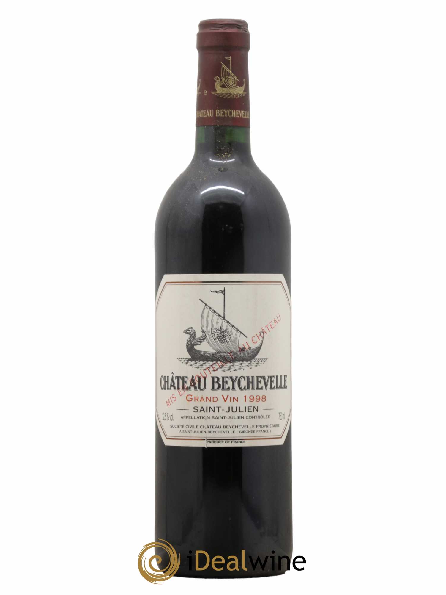 Château Beychevelle 4ème Grand Cru Classé 1998 - Lot de 1 bouteille - 0