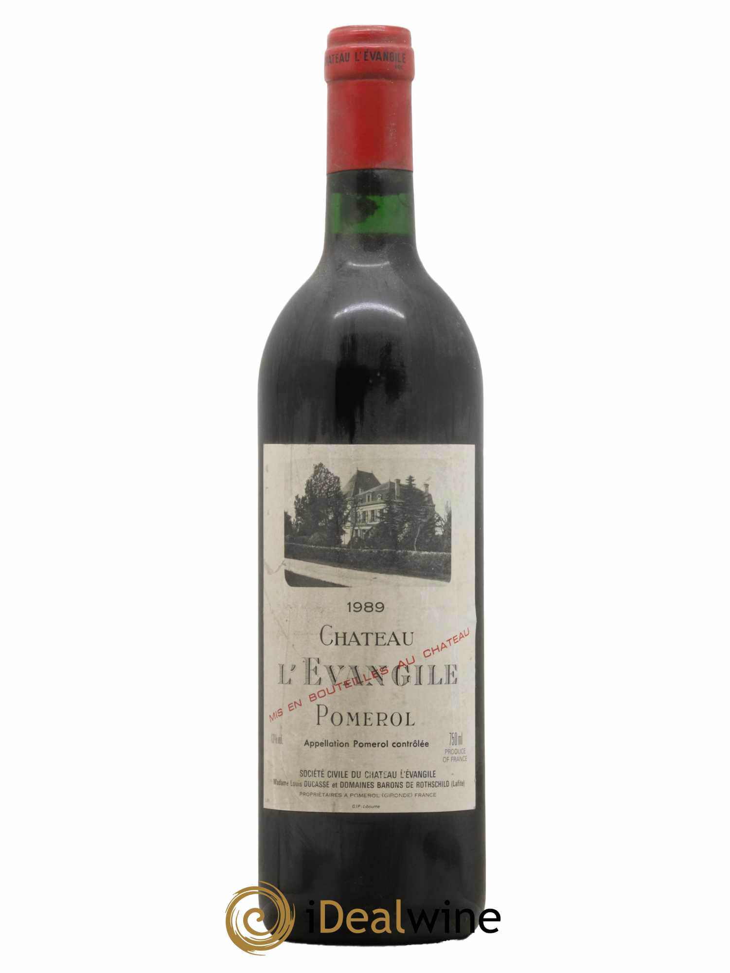 Château l' Évangile 1989 - Lot de 1 bouteille - 0