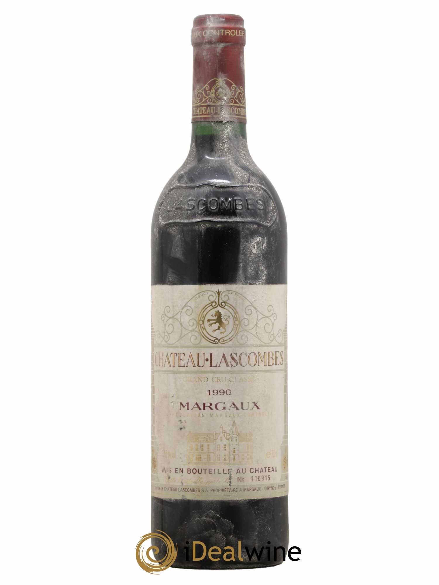 Château Lascombes 2ème Grand Cru Classé 1990 - Lot de 1 bouteille - 0
