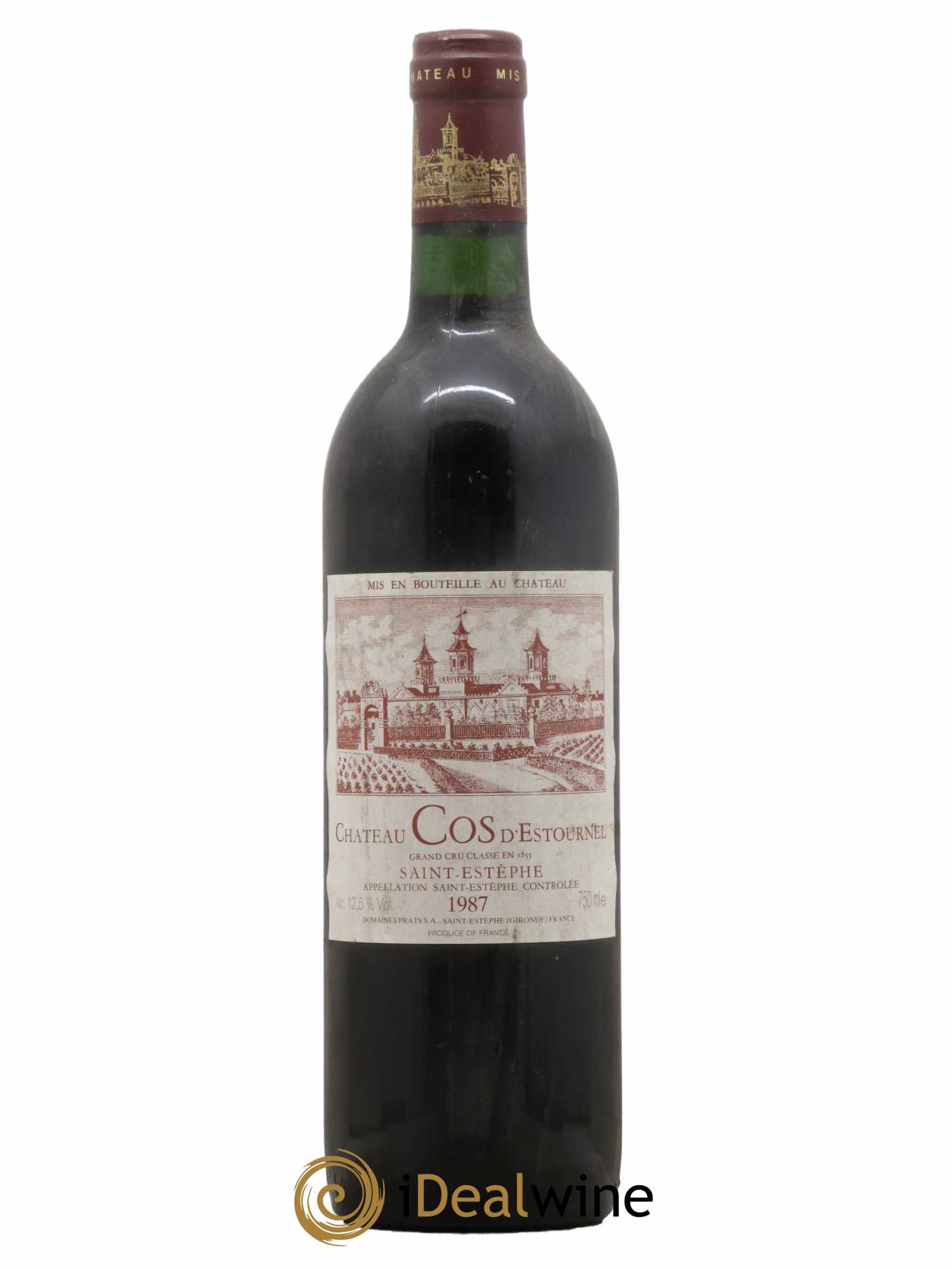 Cos d'Estournel 2ème Grand Cru Classé 1987 - Lot de 1 bouteille - 0