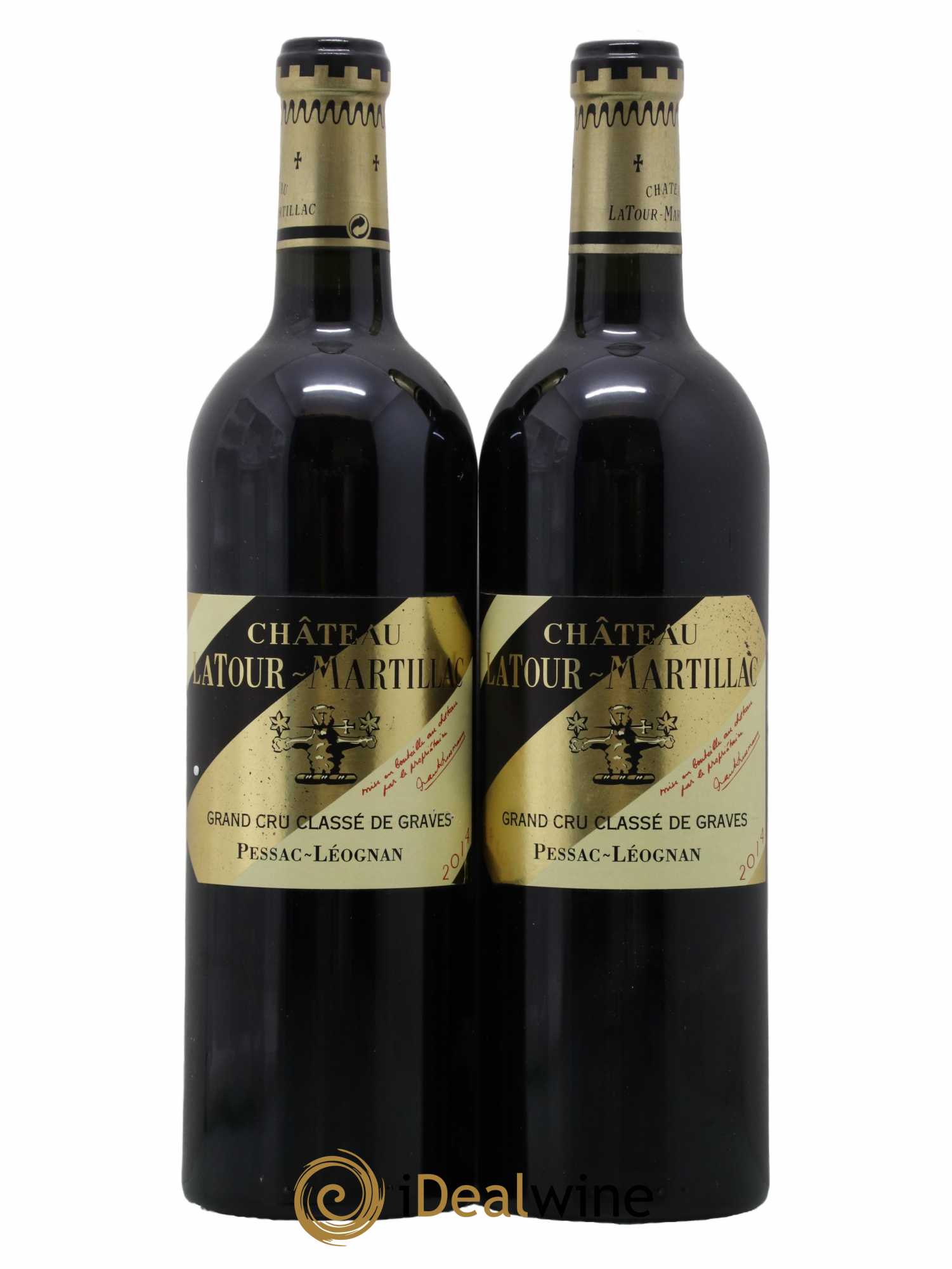 Château Latour-Martillac Cru Classé de Graves 2014 - Lot de 2 bouteilles - 0
