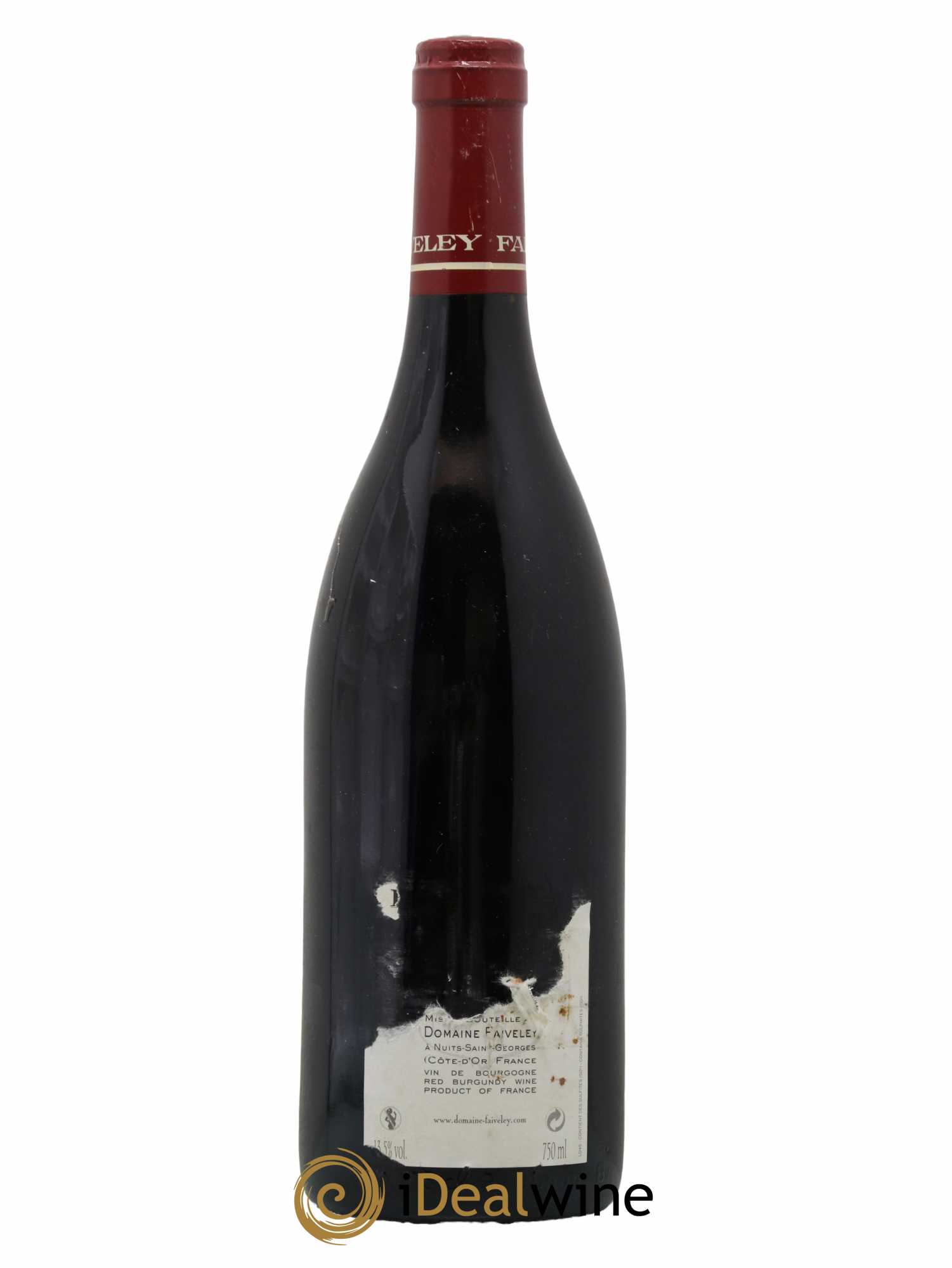Corton Grand Cru Clos des Cortons Faiveley 2001 - Lot de 1 bouteille - 1