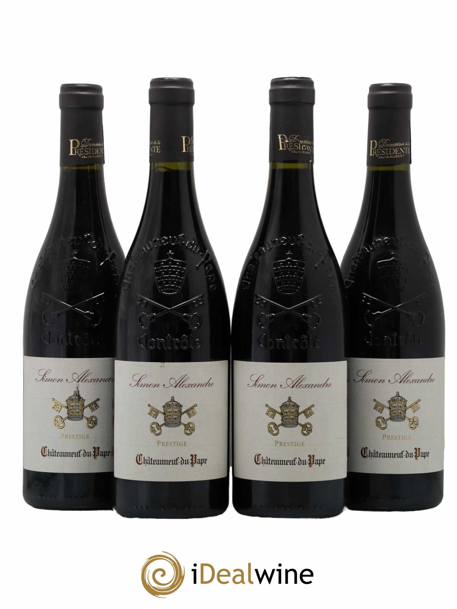 Châteauneuf-du-Pape Simon Alexandre 2020 - Lot de 4 bouteilles - 0