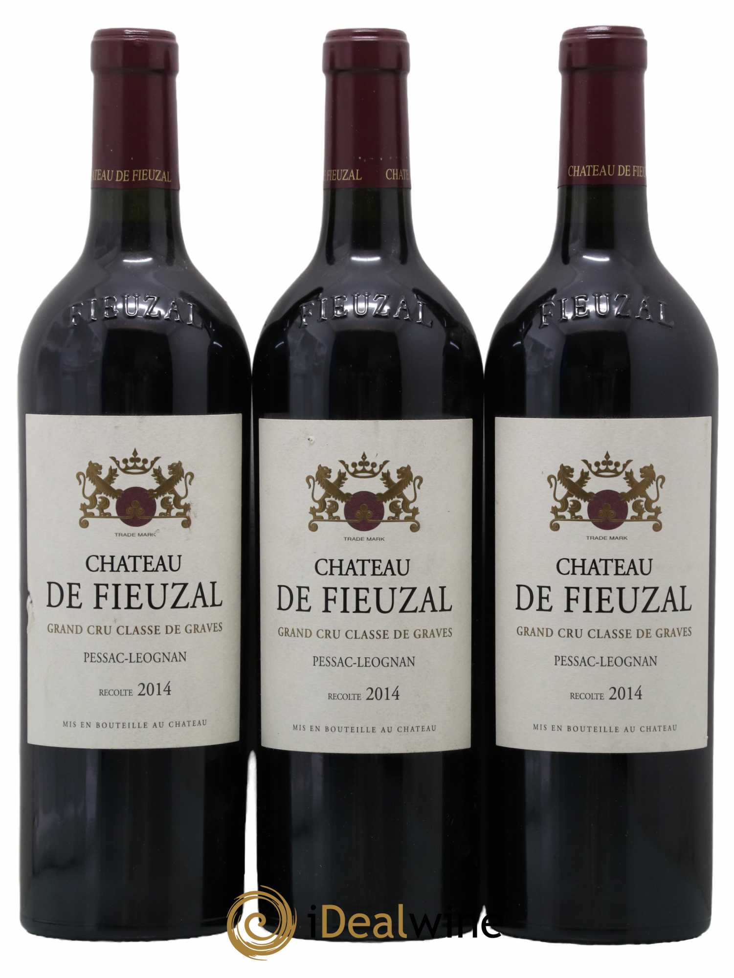 Château de Fieuzal Cru Classé de Graves 2014 - Lot de 3 bouteilles - 0