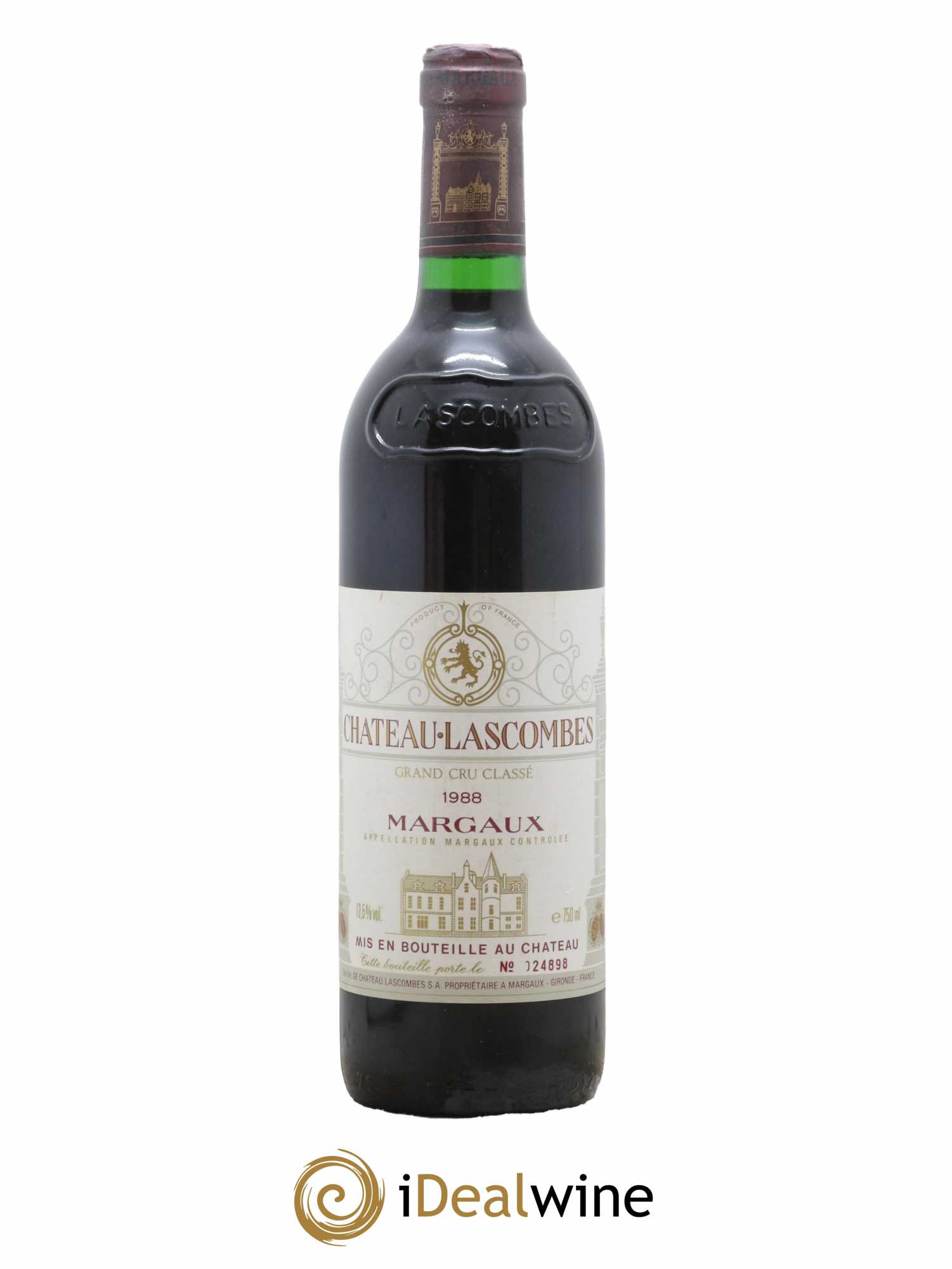 Château Lascombes 2ème Grand Cru Classé 1988 - Lot de 1 bouteille - 0