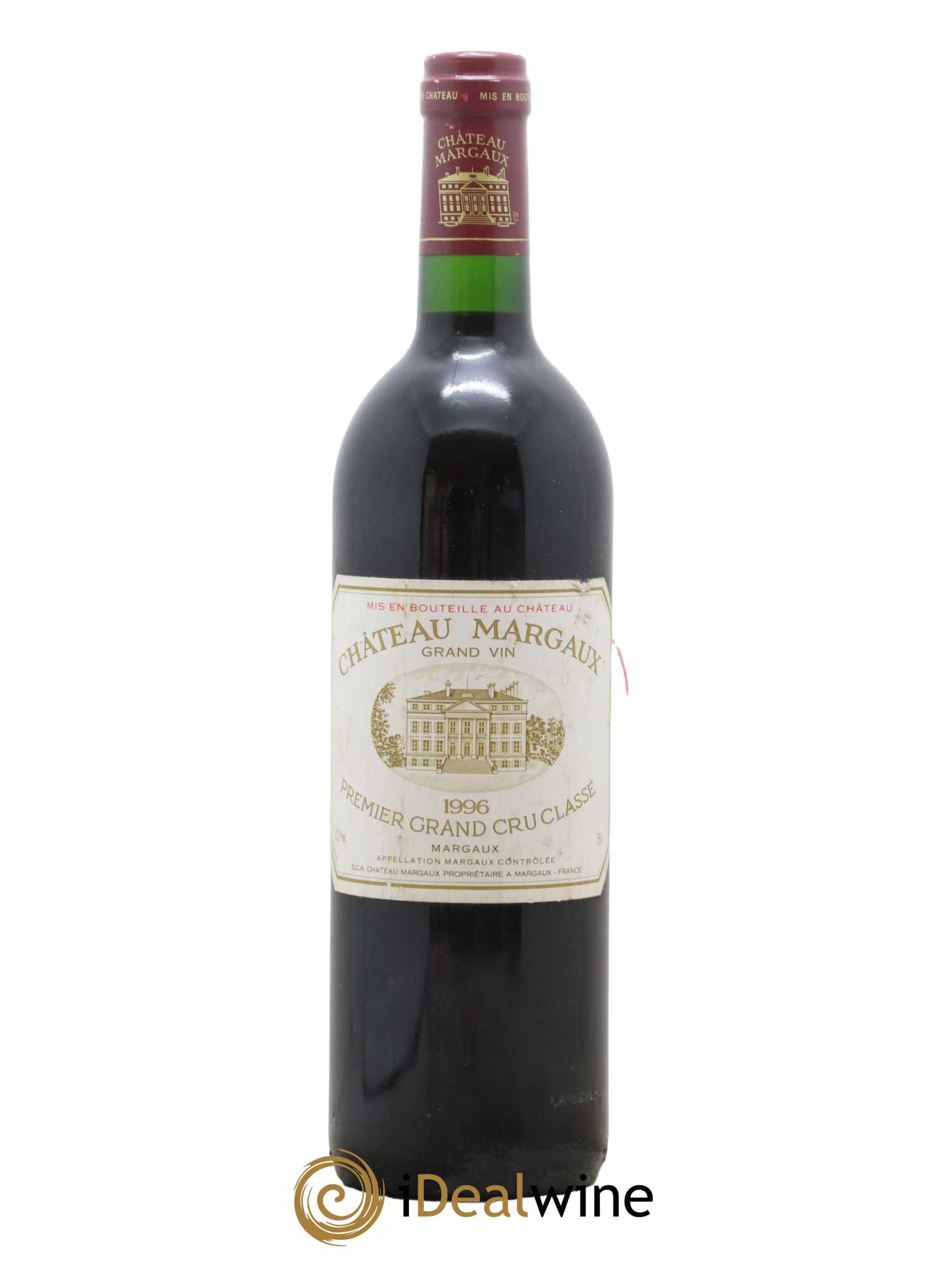 Château Margaux 1er Grand Cru Classé 1996 - Lot de 1 bouteille - 0