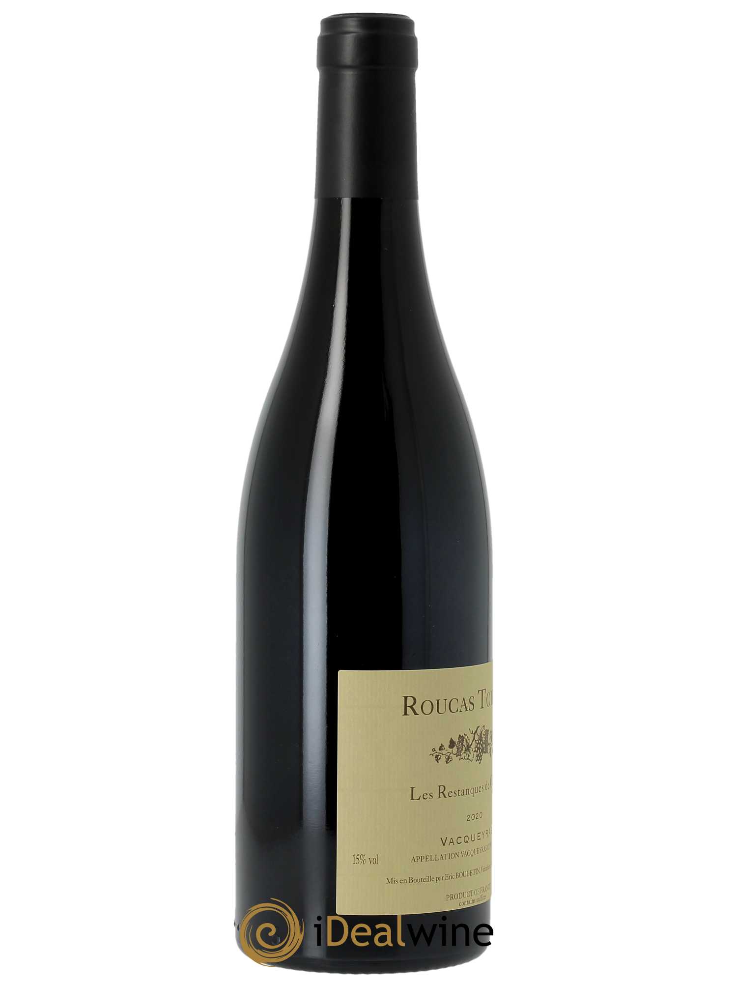 Vacqueyras Les Restanques de Cabassole Roucas Toumba 2020 - Lot of 1 bottle - 1