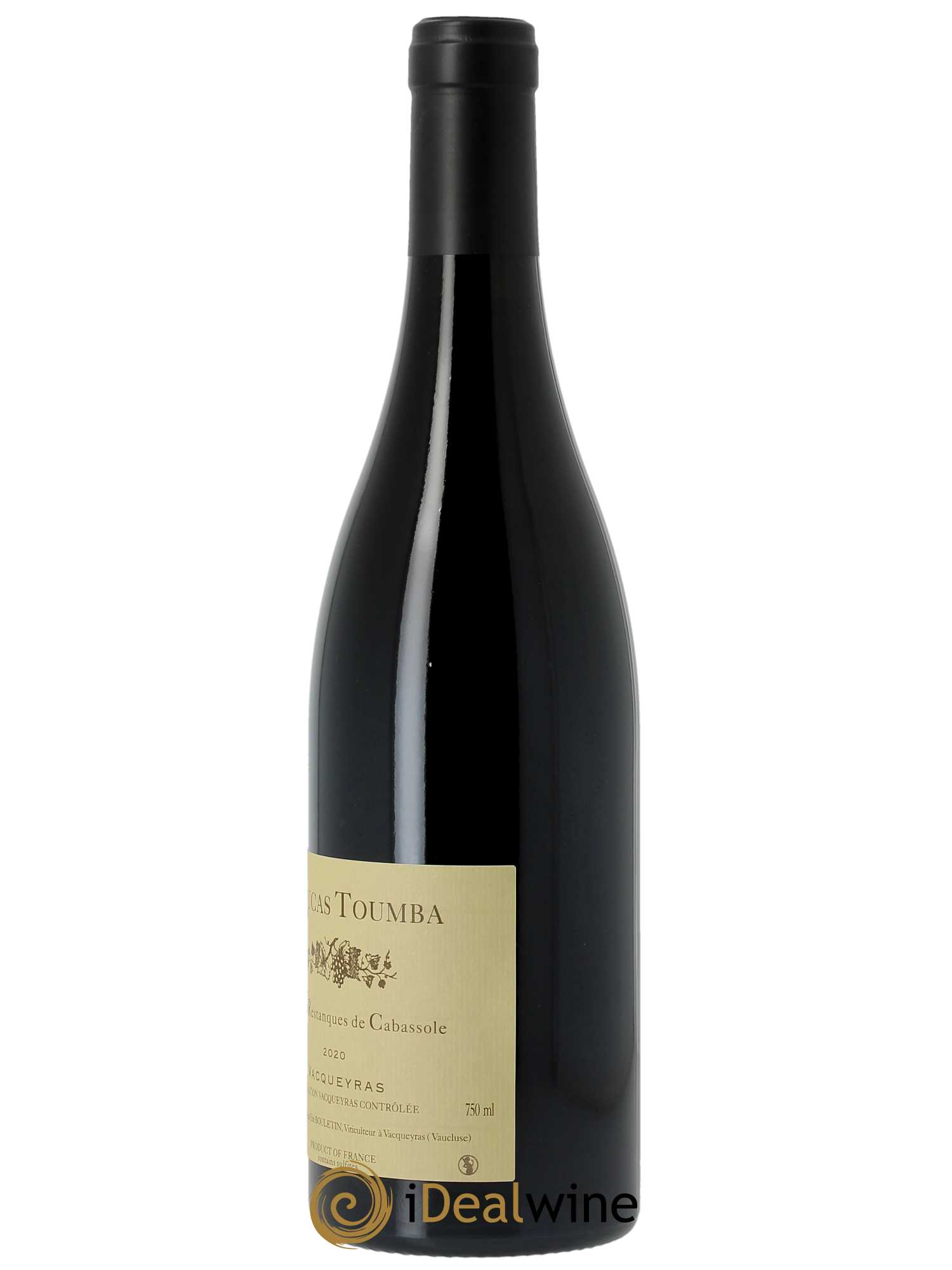 Vacqueyras Les Restanques de Cabassole Roucas Toumba 2020 - Lot of 1 bottle - 2