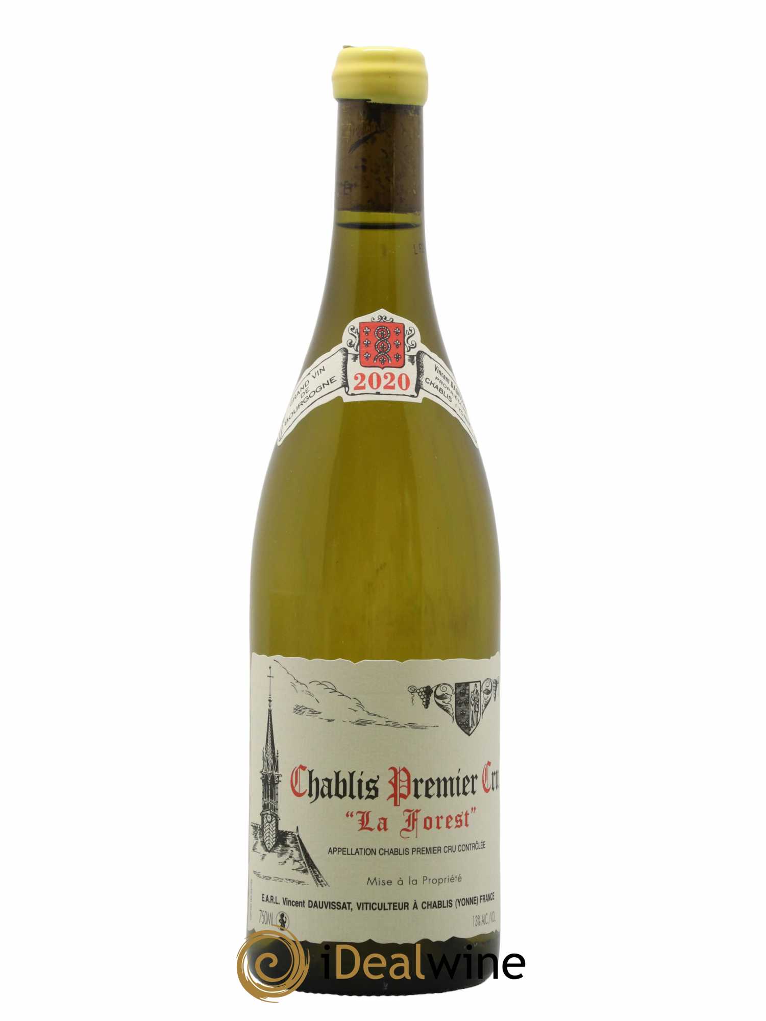 Chablis 1er Cru La Forest Vincent Dauvissat (Domaine) 2020 - Lot de 1 bouteille - 0
