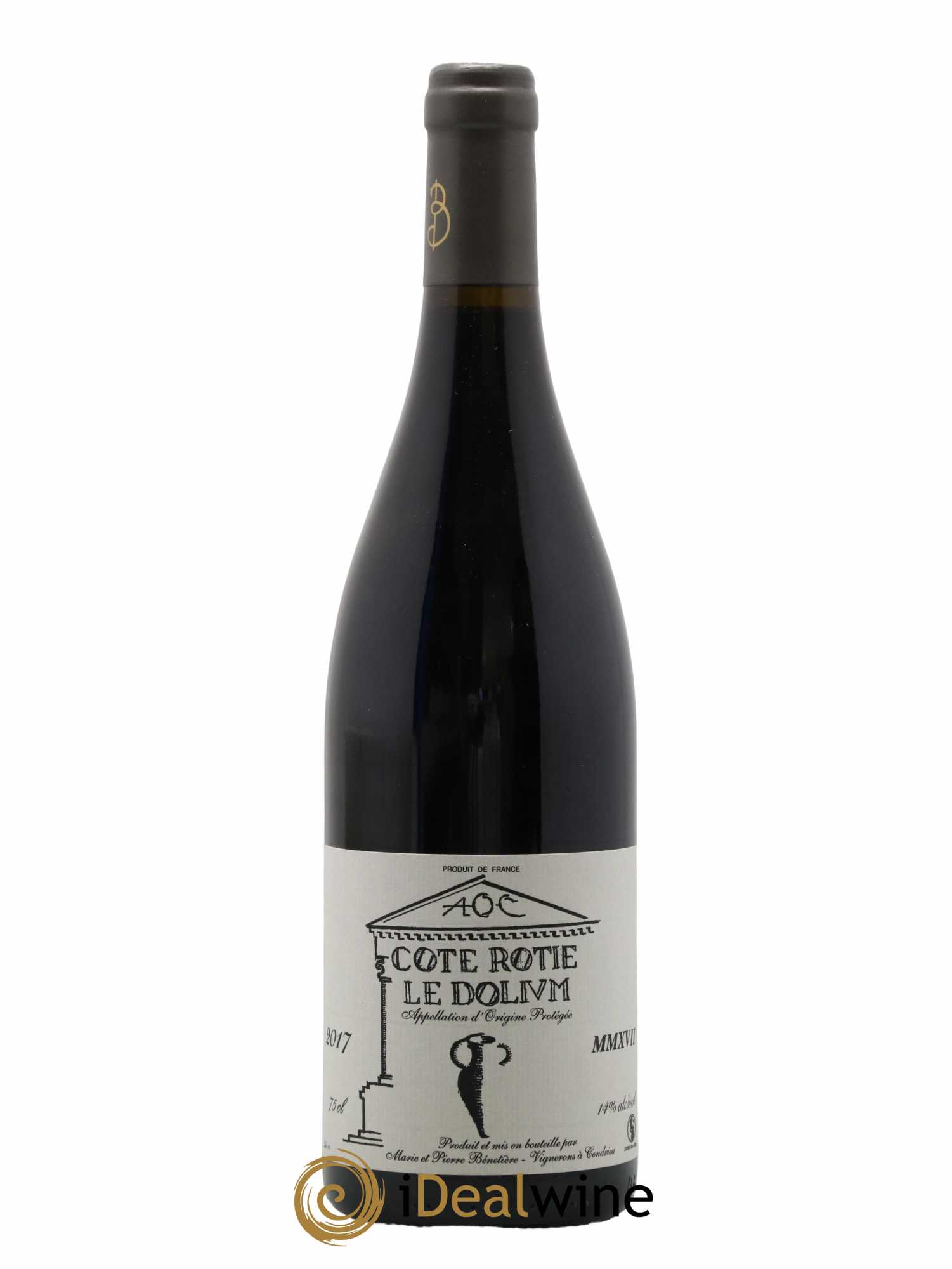 Côte-Rôtie Le Dolium Marie et Pierre Bénetière (Domaine) 2017 - Lot de 1 bouteille - 0