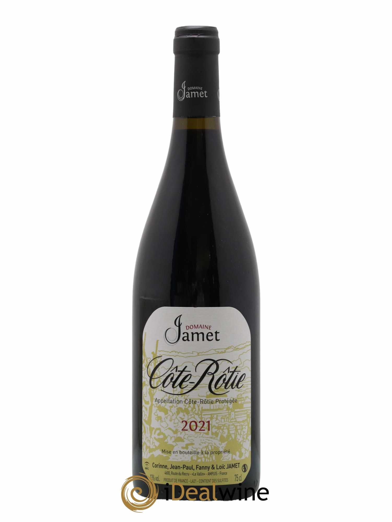 Côte-Rôtie Jamet (Domaine) 2021 - Lot de 1 bouteille - 0