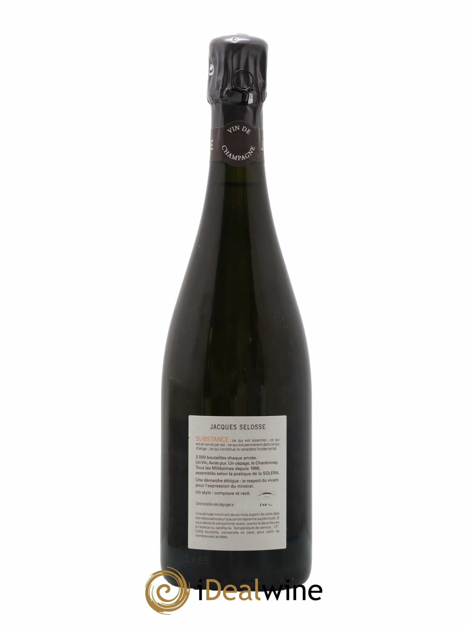 Substance Jacques Selosse - Lot de 1 bouteille - 1