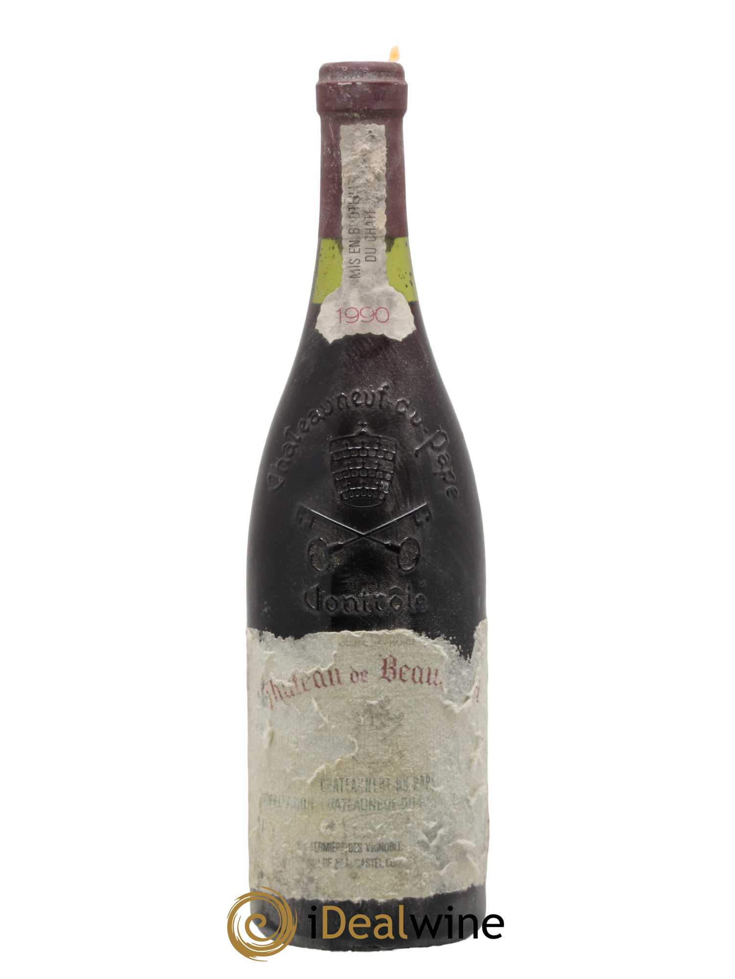 Châteauneuf-du-Pape Château de Beaucastel Famille Perrin 1990 - Lot de 1 bouteille - 0