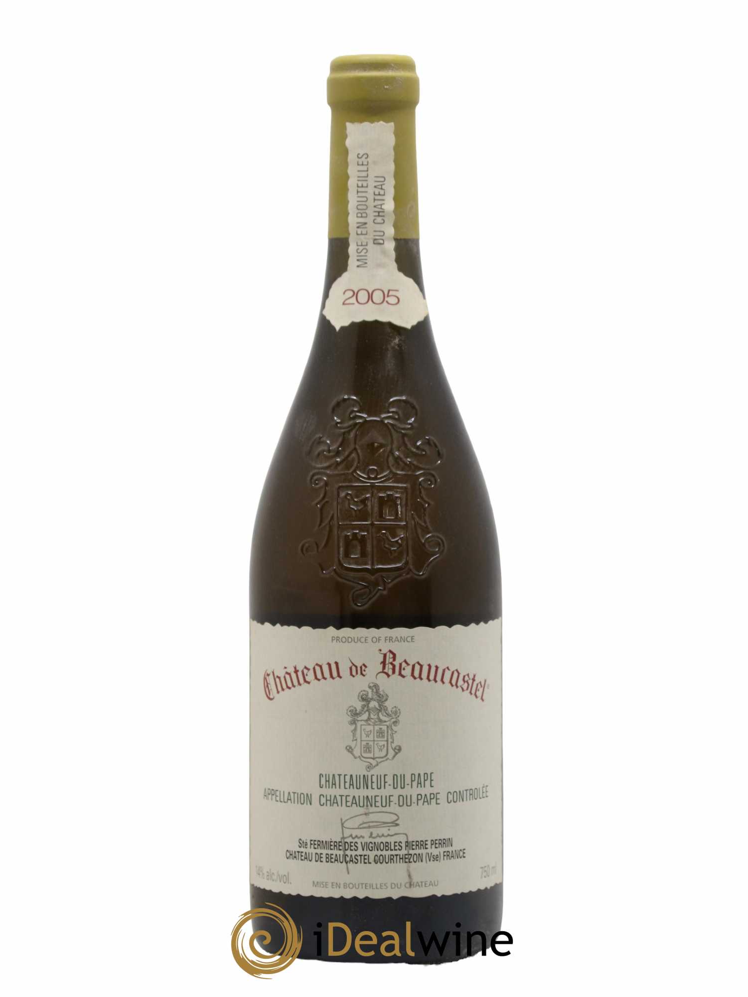 Châteauneuf-du-Pape Château de Beaucastel Famille Perrin 2005 - Lot de 1 bouteille - 0