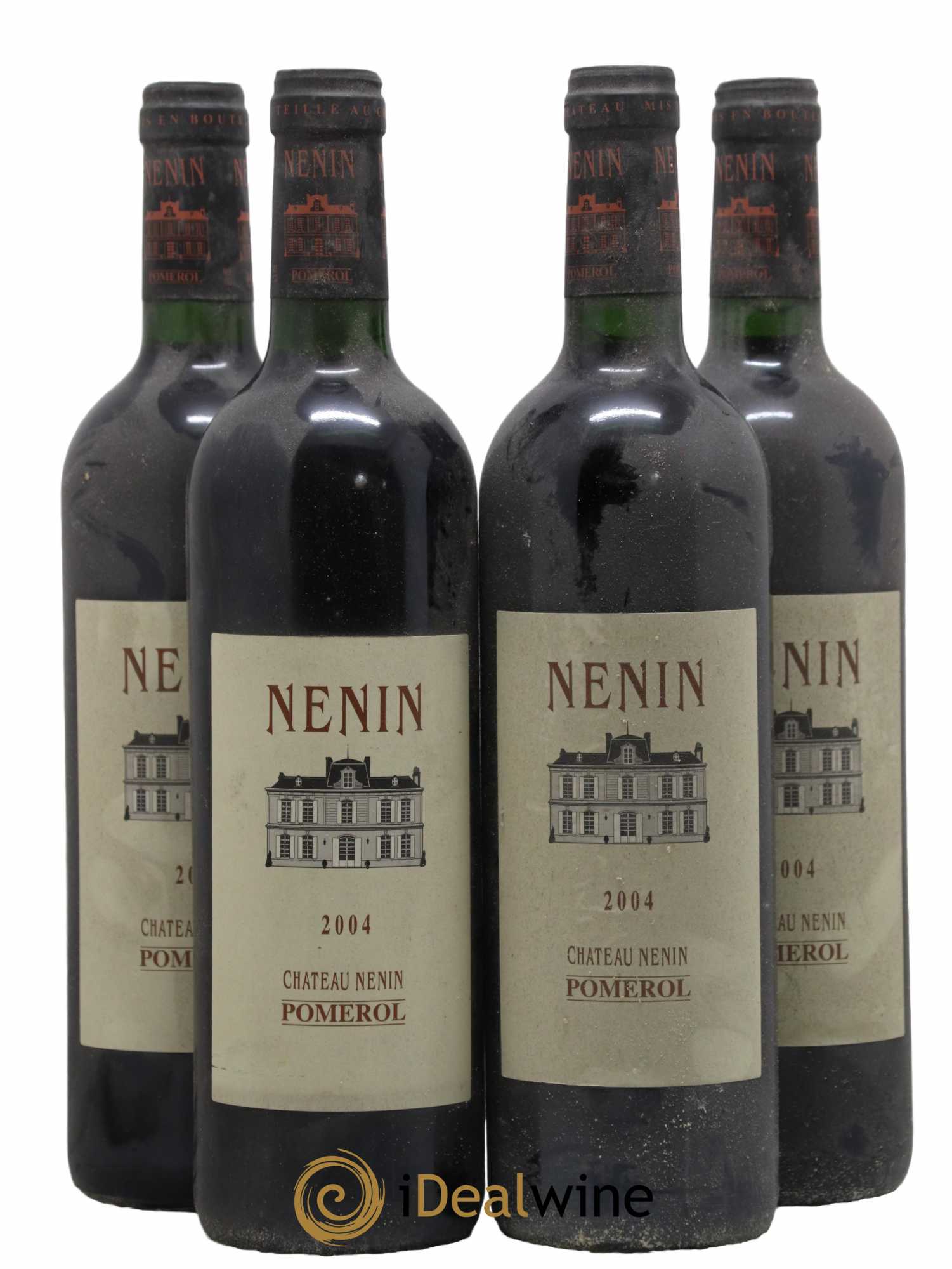 Château Nenin 2004 - Lot de 4 bouteilles - 0