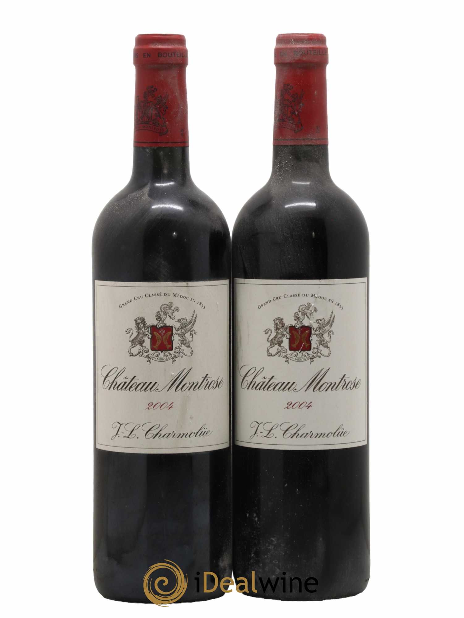 Château Montrose 2ème Grand Cru Classé 2004 - Lot de 2 bouteilles - 0