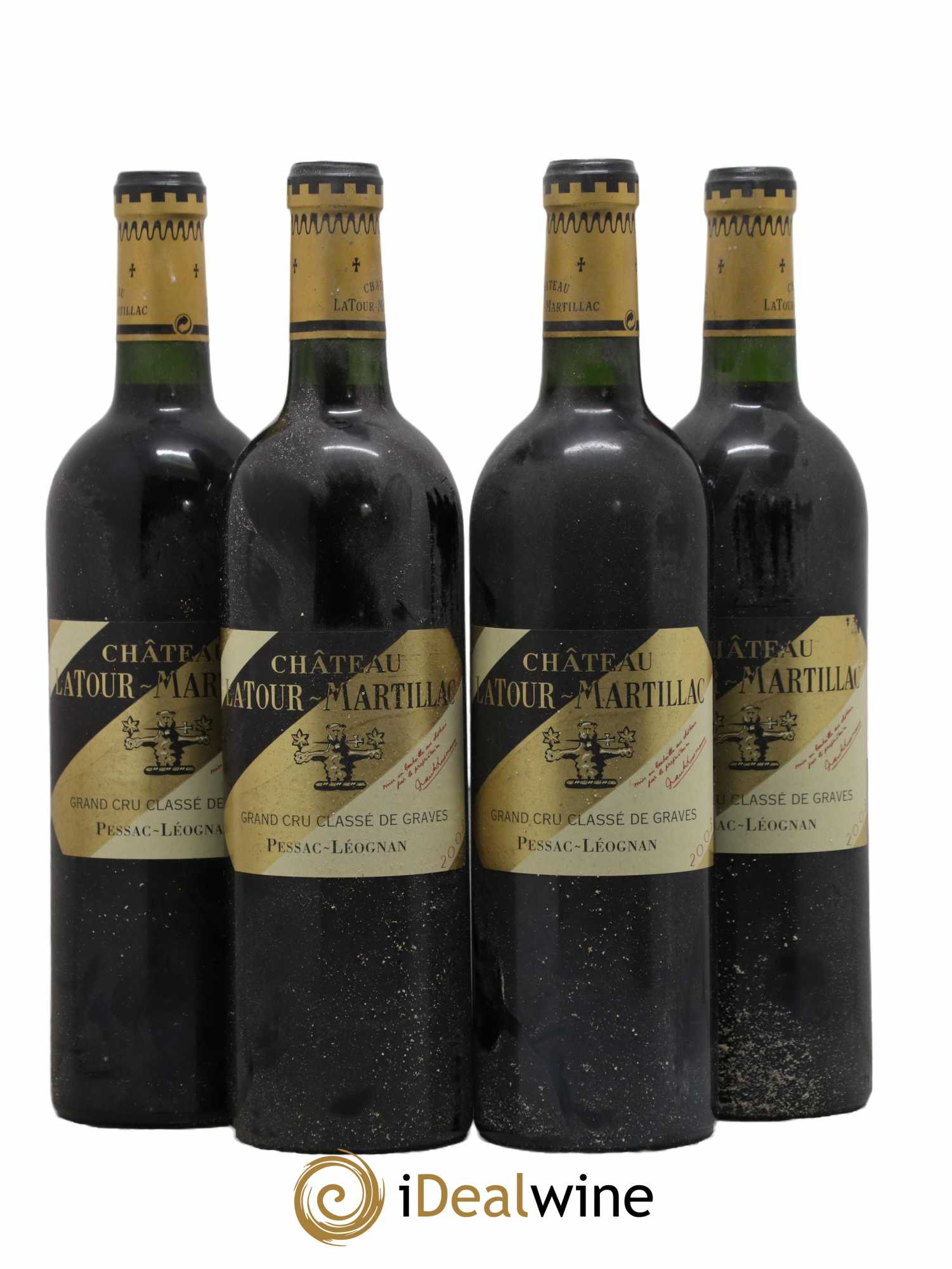 Château Latour-Martillac Cru Classé de Graves 2005 - Lot de 4 bouteilles - 0