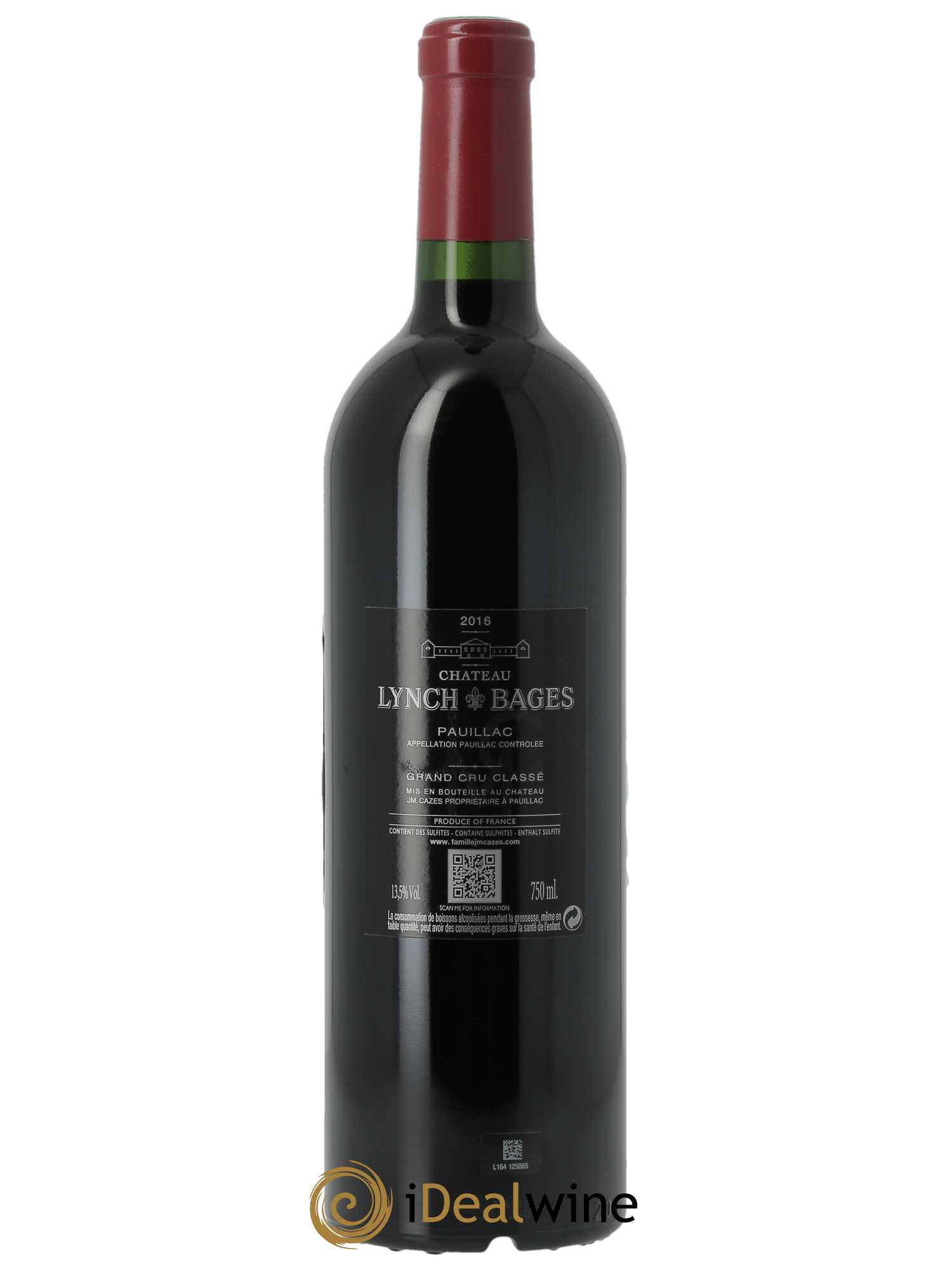 Echo de Lynch Bages Second Vin 2016 - Lot de 1 bouteille - 1