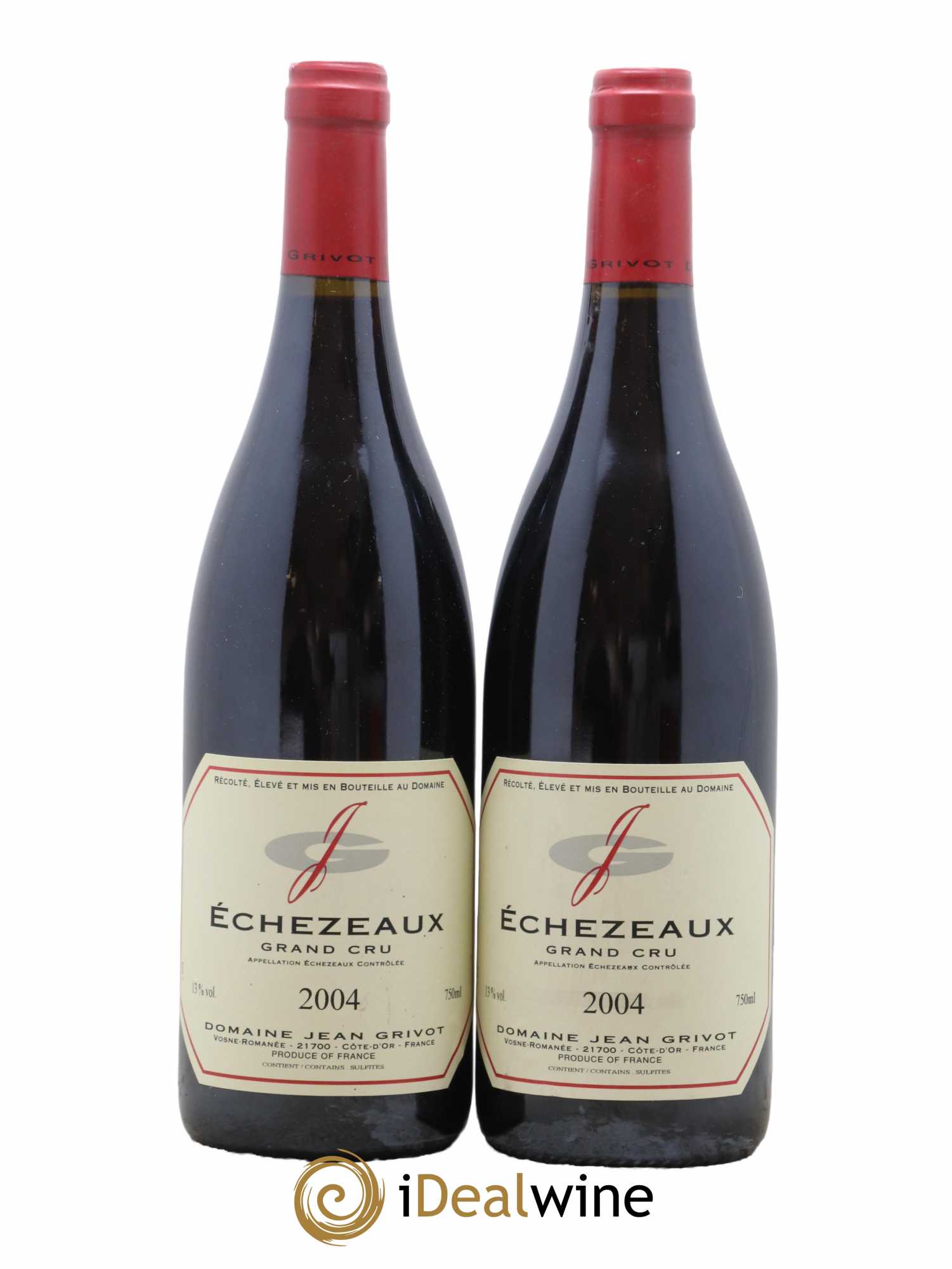 Echezeaux Grand Cru Jean Grivot 2004 - Lot de 2 bouteilles - 0