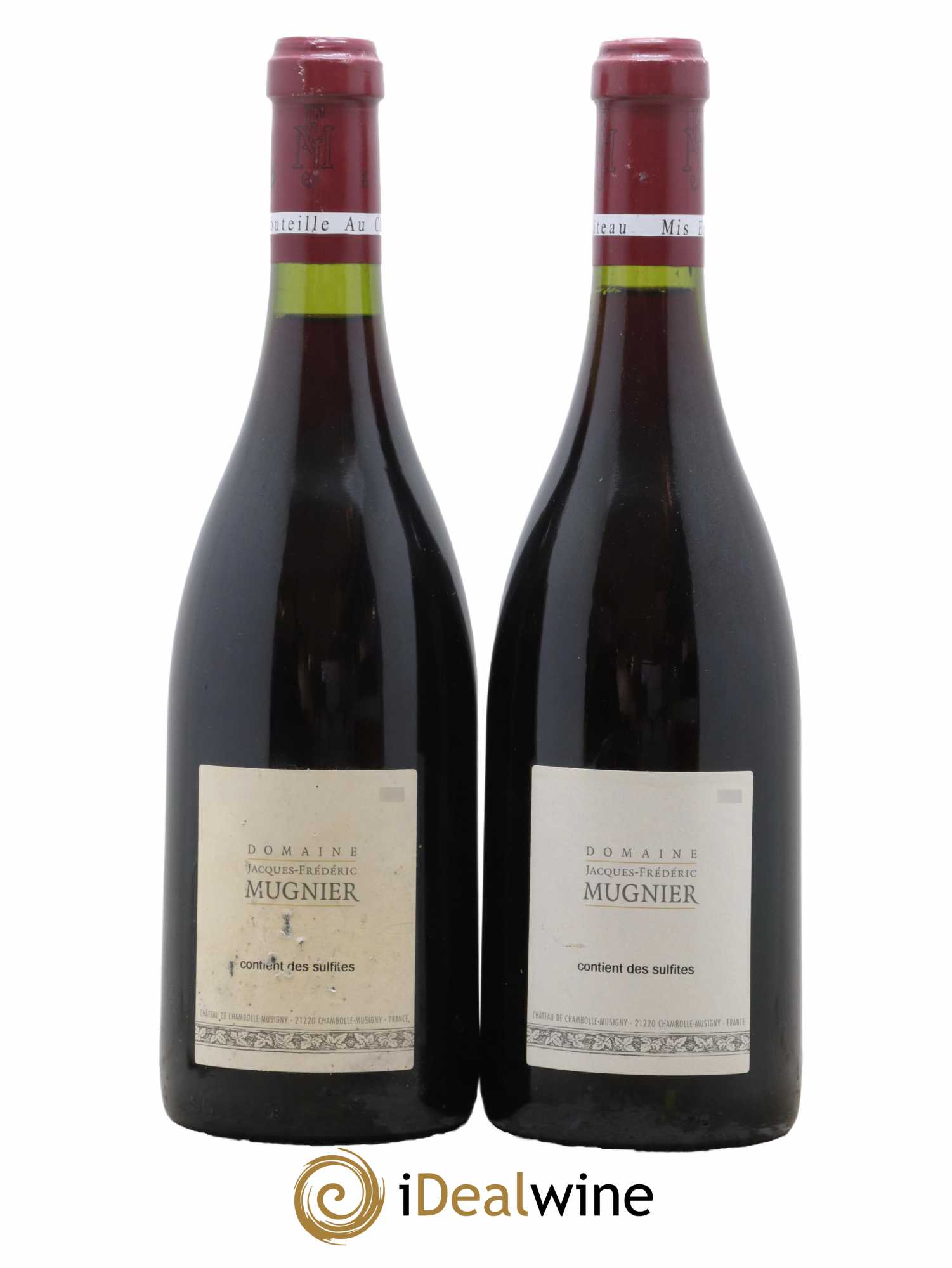 Chambolle-Musigny Jacques-Frédéric Mugnier 2004 - Lot de 2 bouteilles - 1