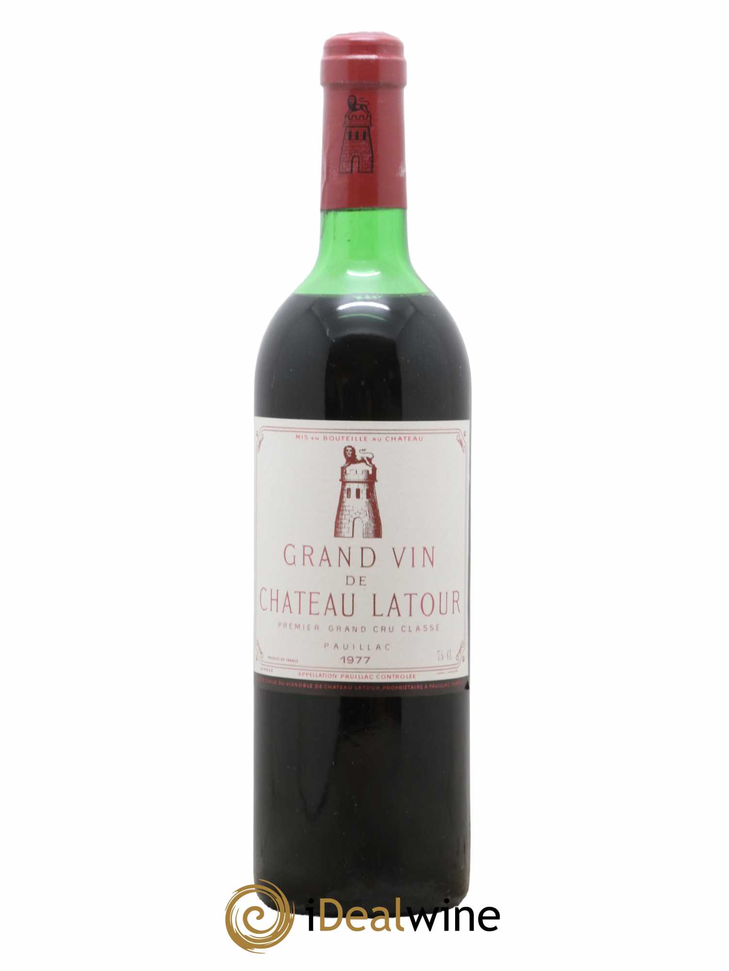 Château Latour 1er Grand Cru Classé 1977 - Lot de 1 bouteille - 0