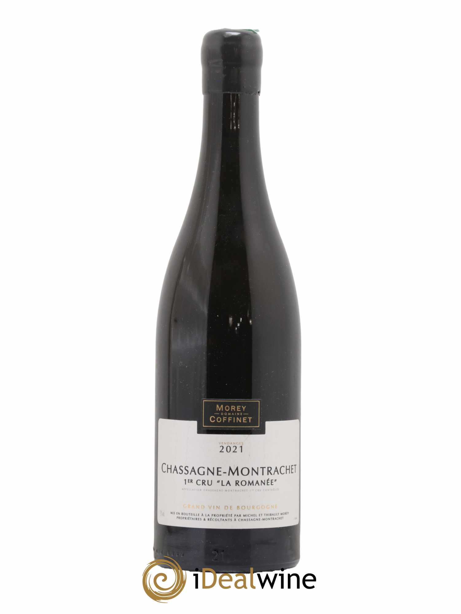 Chassagne-Montrachet 1er Cru La Romanée Morey-Coffinet (Domaine) 2021 - Lot de 1 bouteille - 0