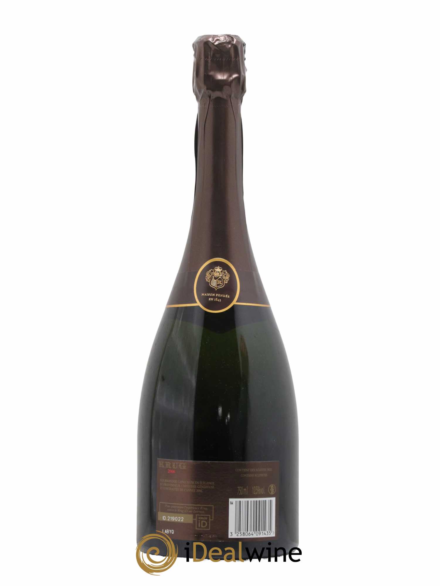 Vintage Krug  2006 - Posten von 1 Flasche - 2