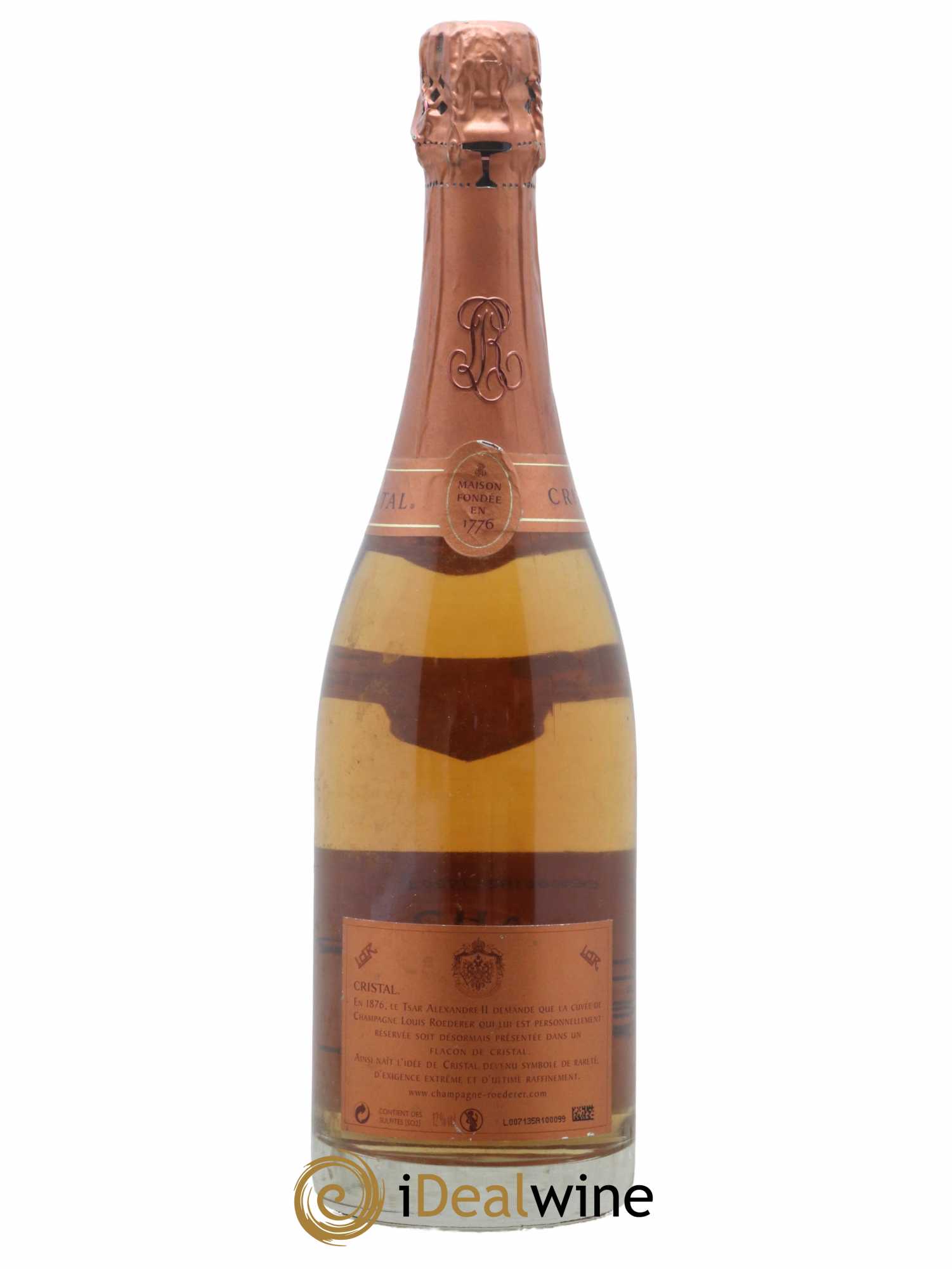 Cristal Louis Roederer 2002 - Lot de 1 bouteille - 1