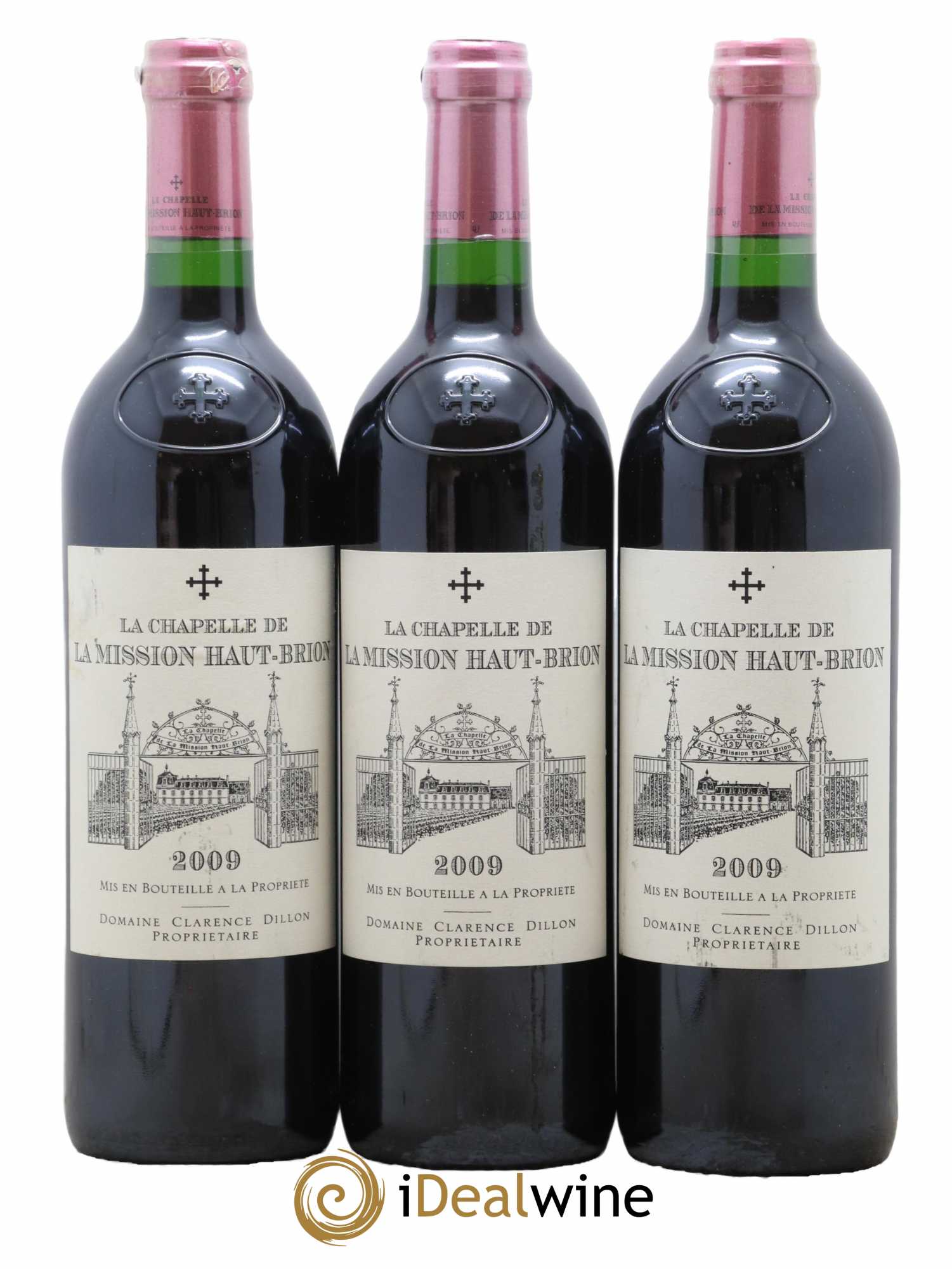 La Chapelle de La Mission Haut-Brion Second Vin 2009 - Lot de 3 bouteilles - 0