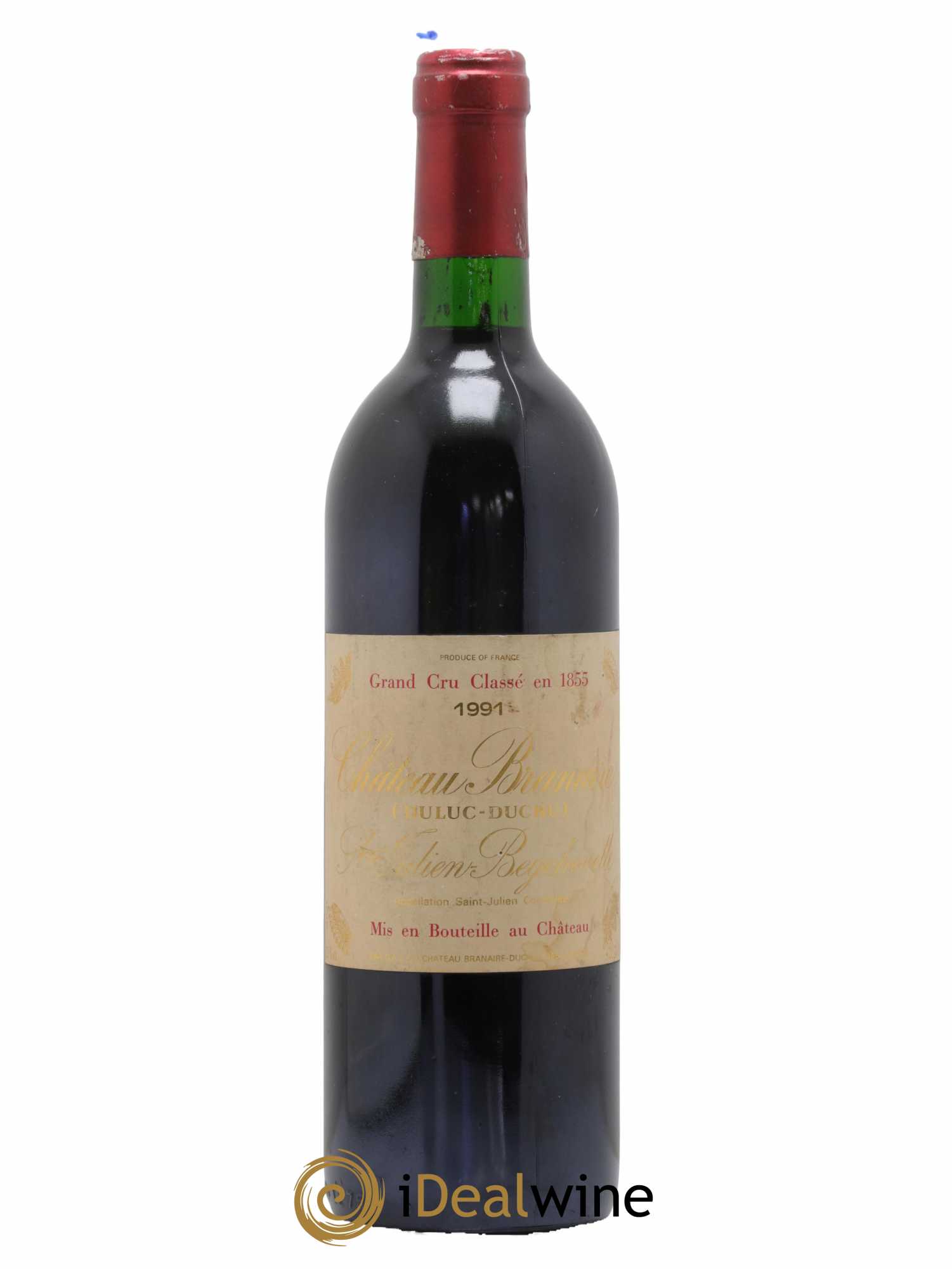 Château Branaire Ducru 4ème Grand Cru Classé 1991 - Lot de 1 bouteille - 0
